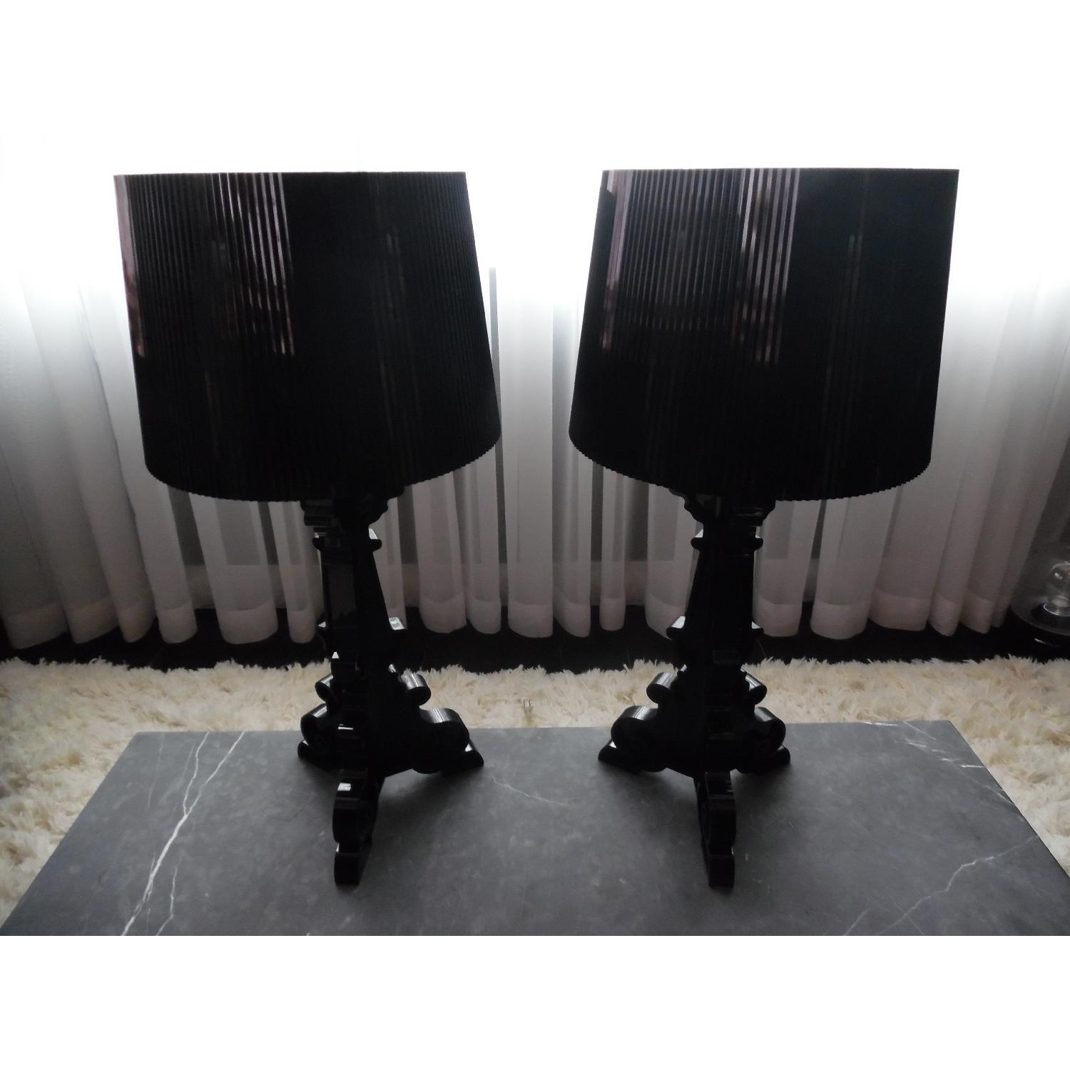 Kartell Bourgie Table Lamp in Black - image-4