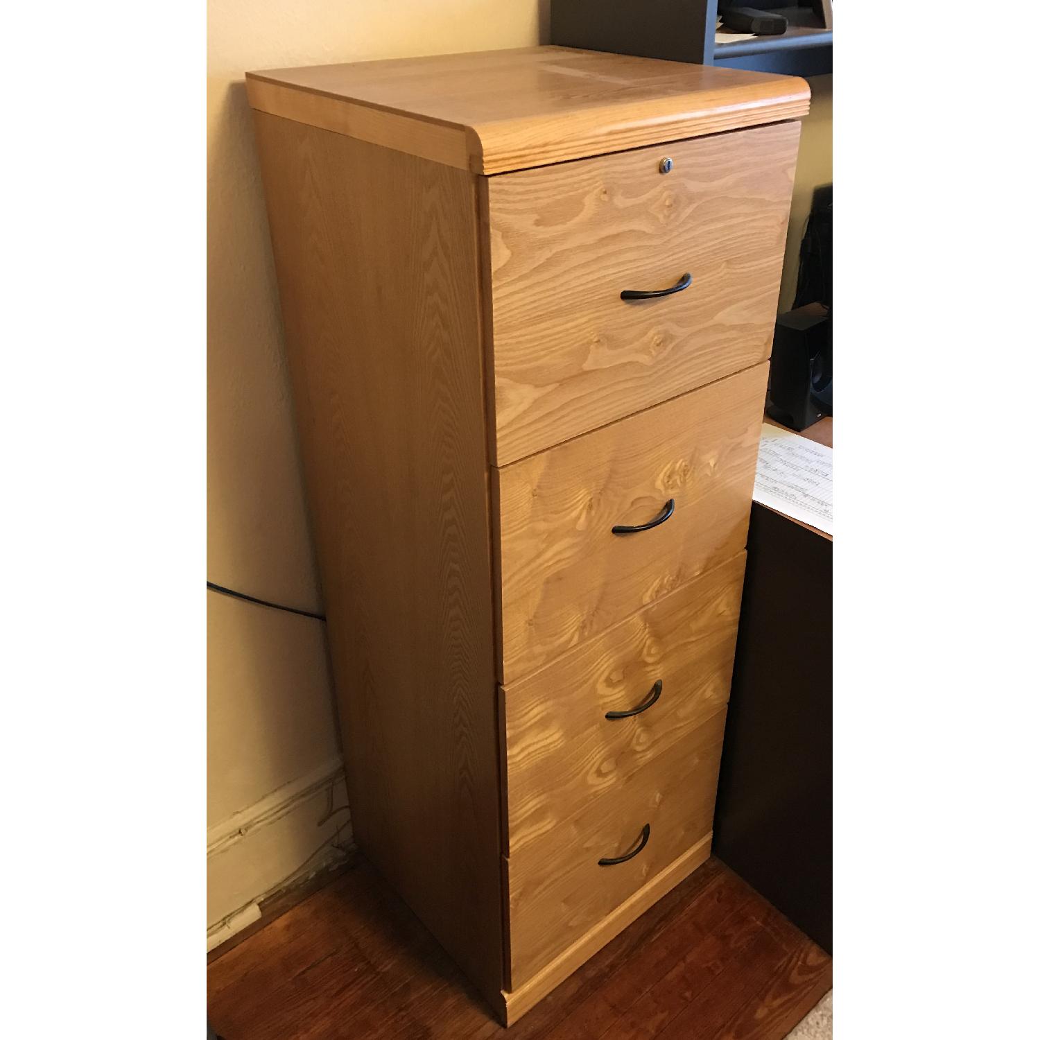 Wooden Filing Cabinet - image-2