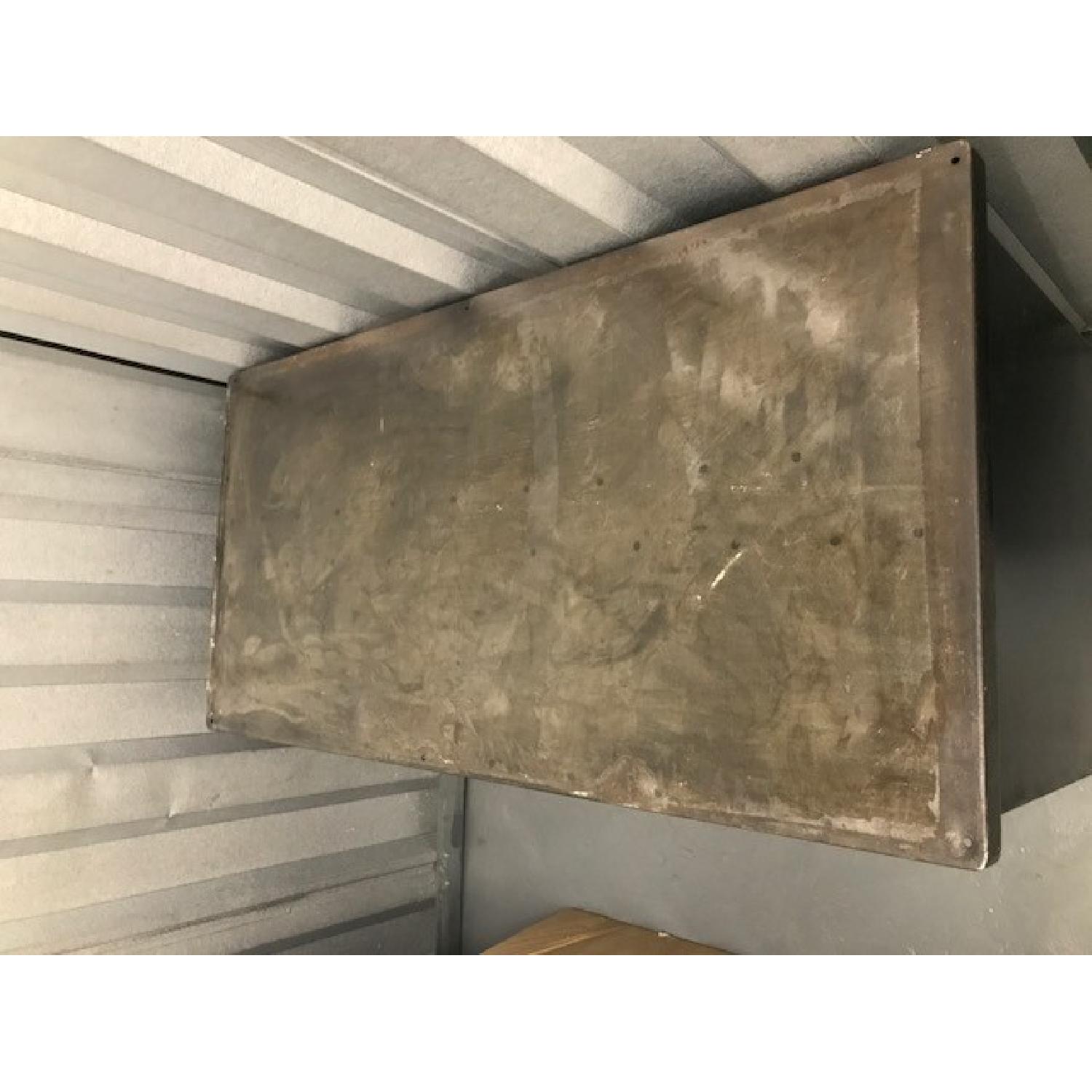 Vintage Style Metal Desk - image-2