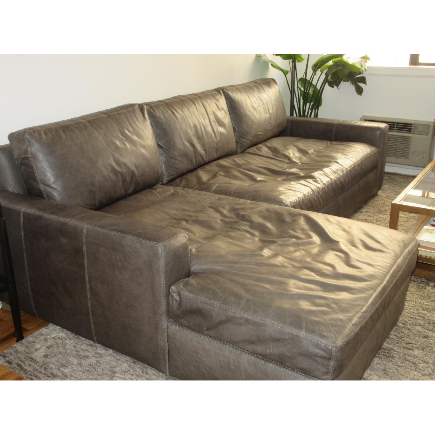 Restoration Hardware Maxwell Left-Arm Chaise Sectional Sofa - image-2