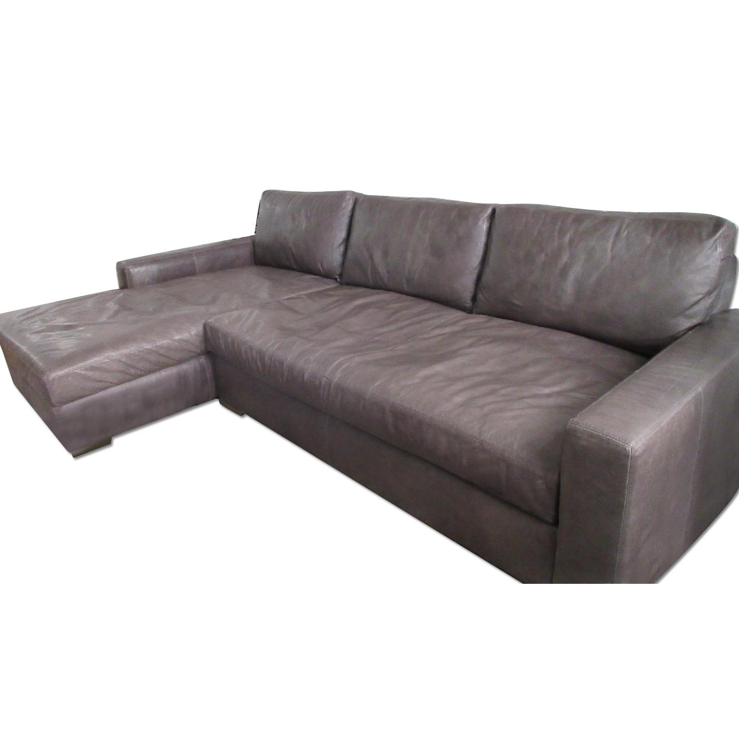 Restoration Hardware Maxwell Left-Arm Chaise Sectional Sofa - image-0