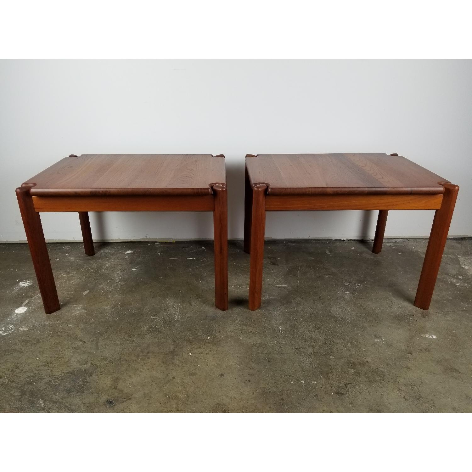 Tarm Stole Danish Modern Teak Side Tables - image-2