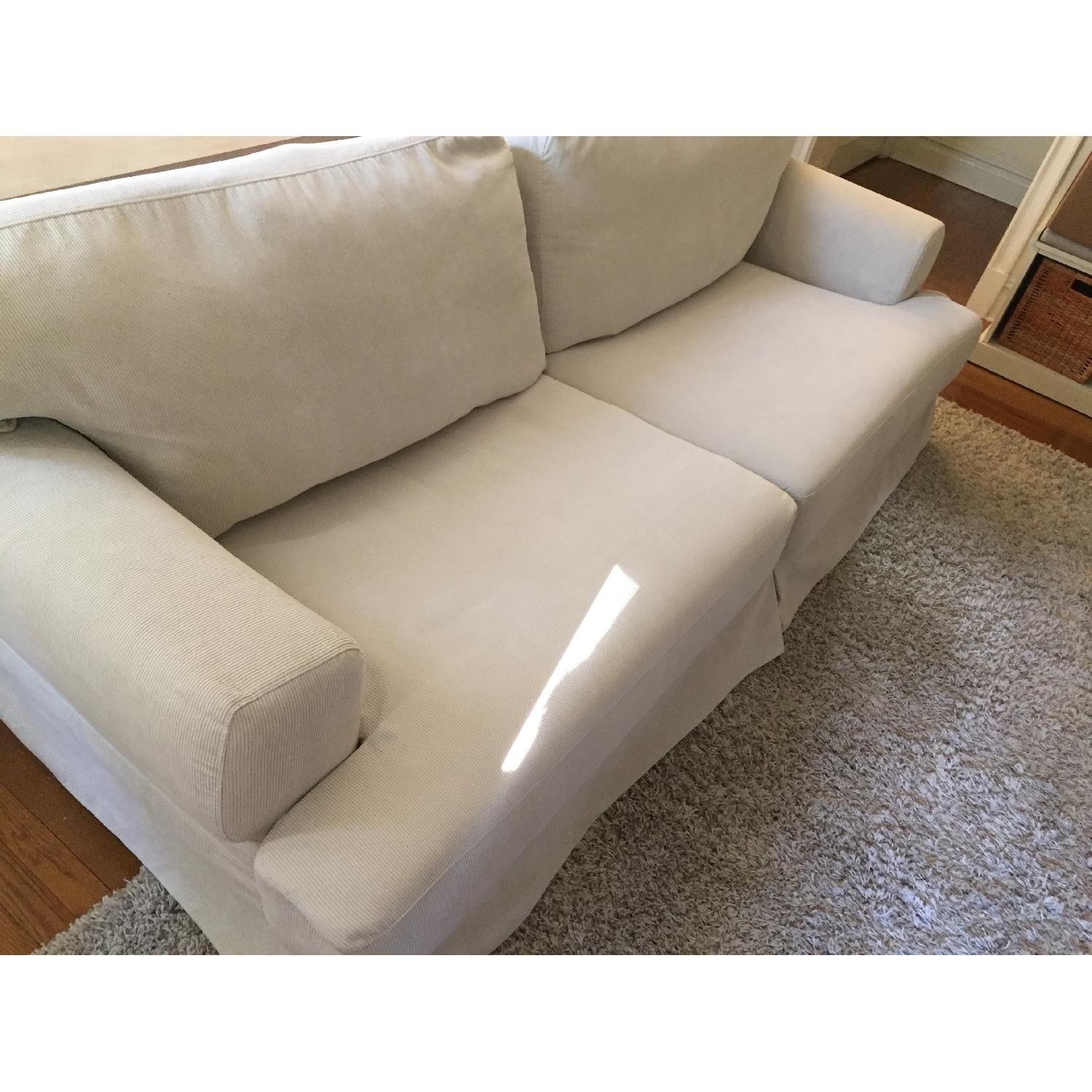 Ikea Hovas Sofa in Beige Corduroy - image-5