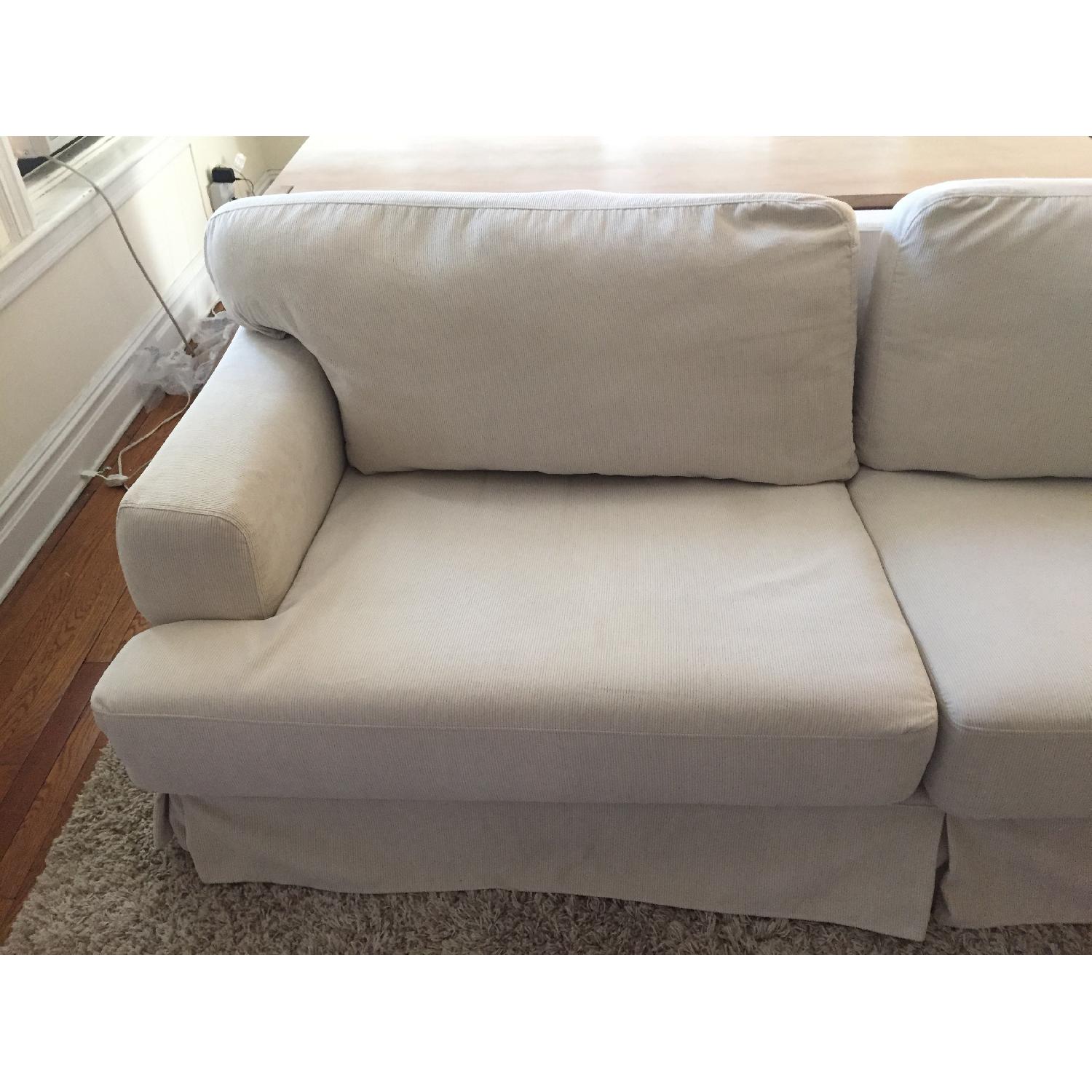 Ikea Hovas Sofa in Beige Corduroy - image-13