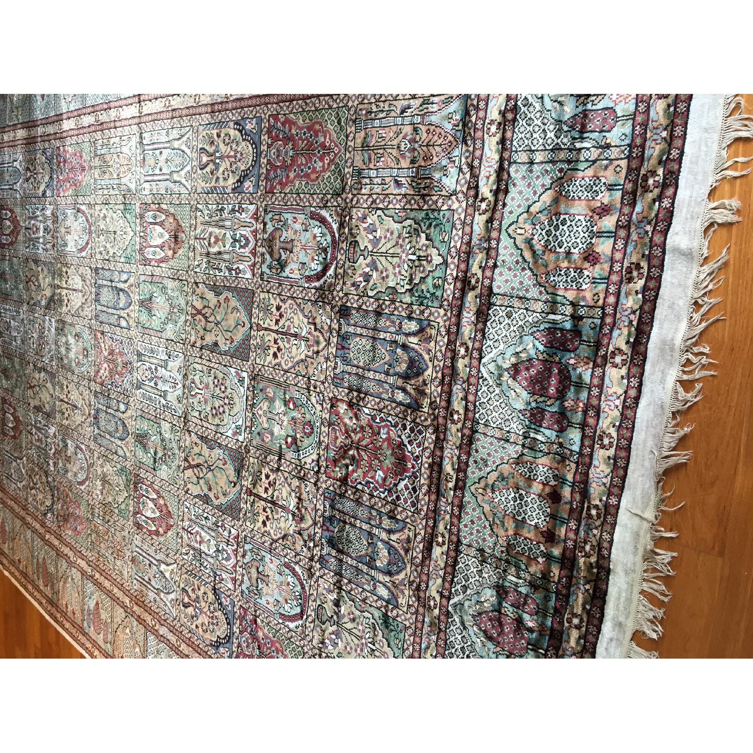 ABC Carpet and Home Hand Made Silk Jaipur Oriental Rug - image-1
