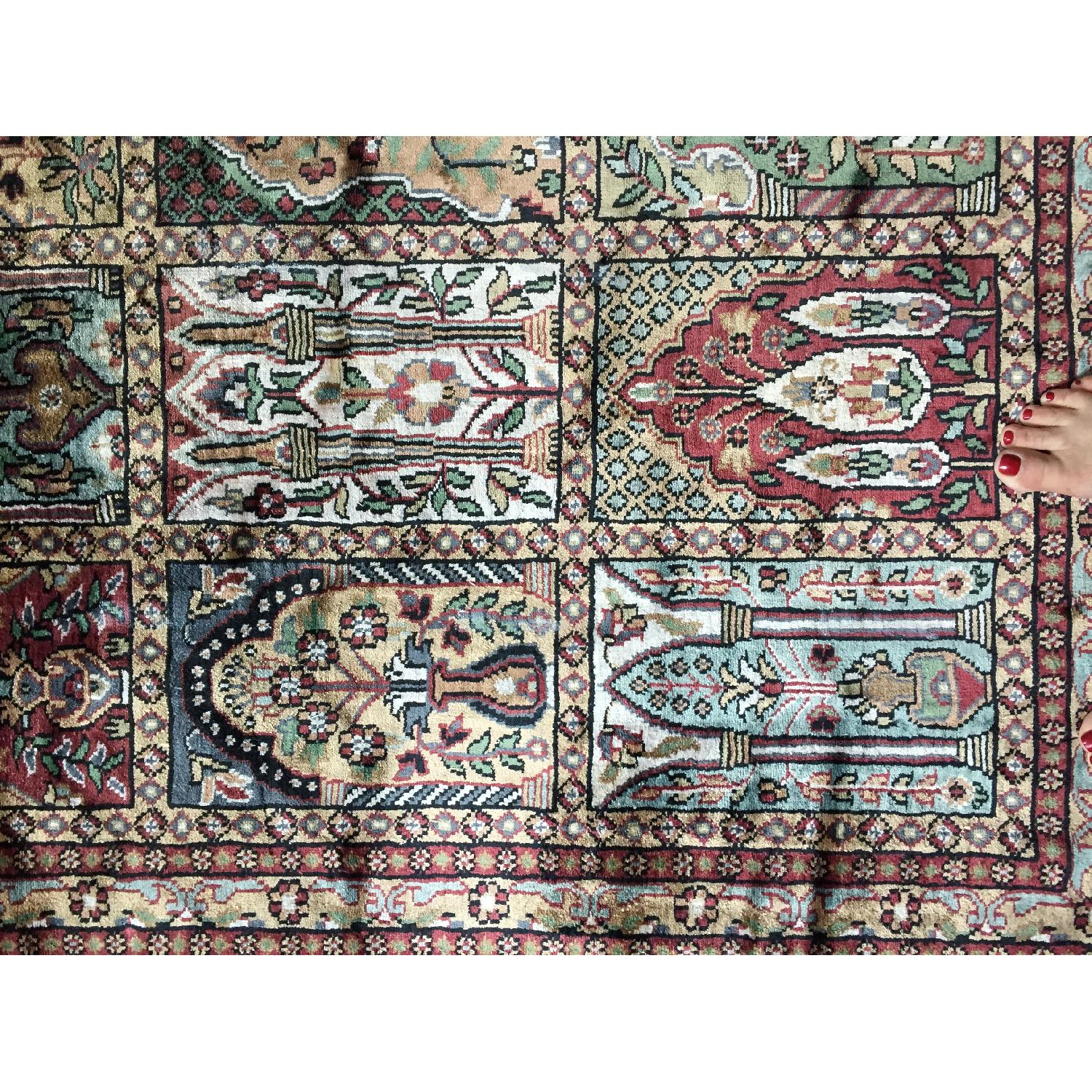 ABC Carpet and Home Hand Made Silk Jaipur Oriental Rug - image-4