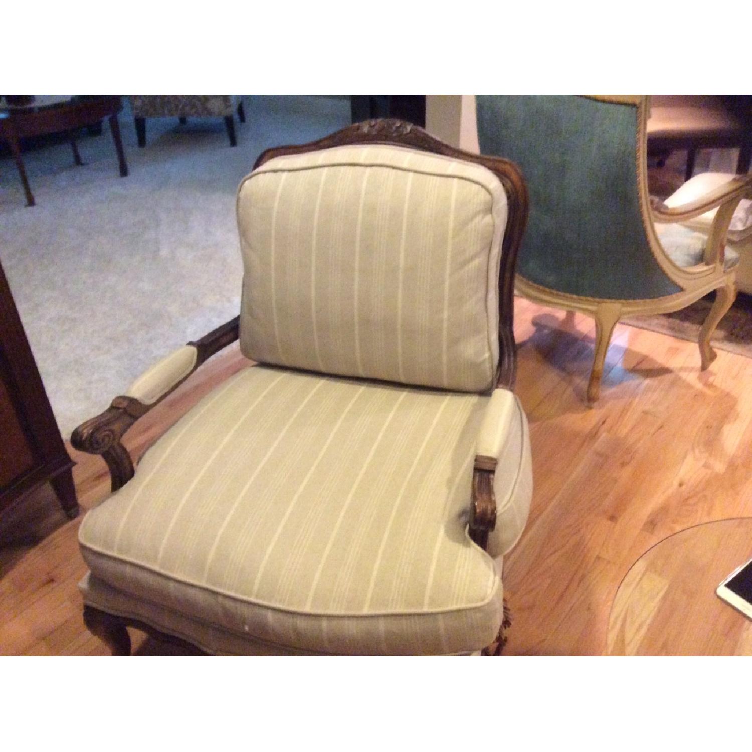 Off White Accent Chair - image-5