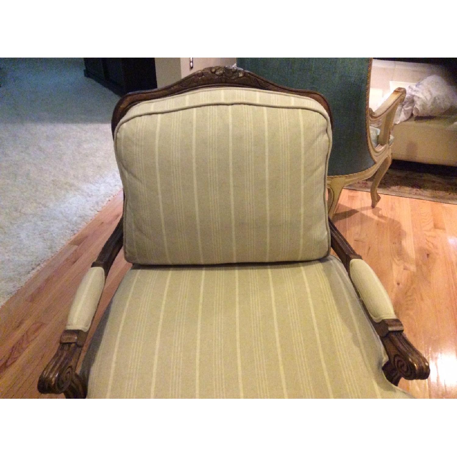 Off White Accent Chair - image-9