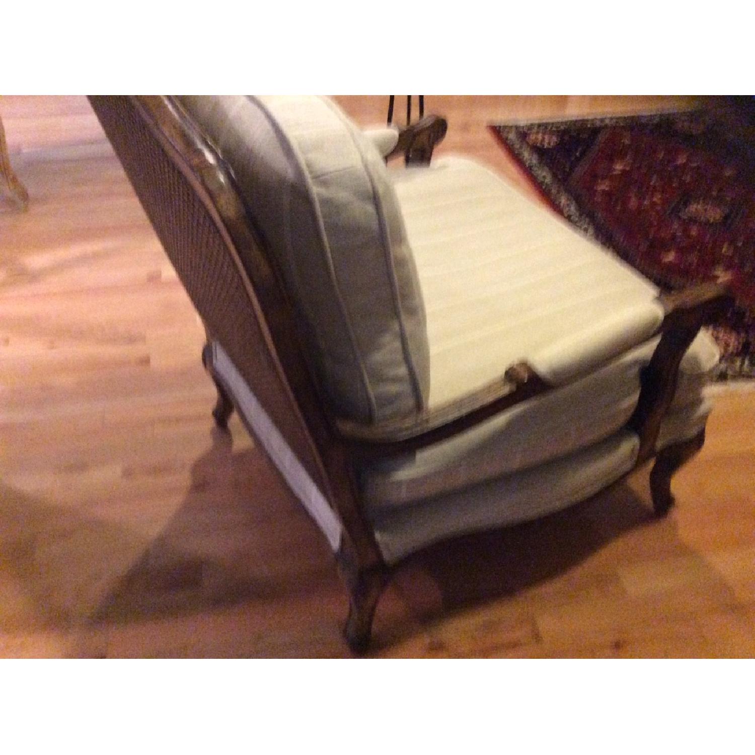 Off White Accent Chair - image-10