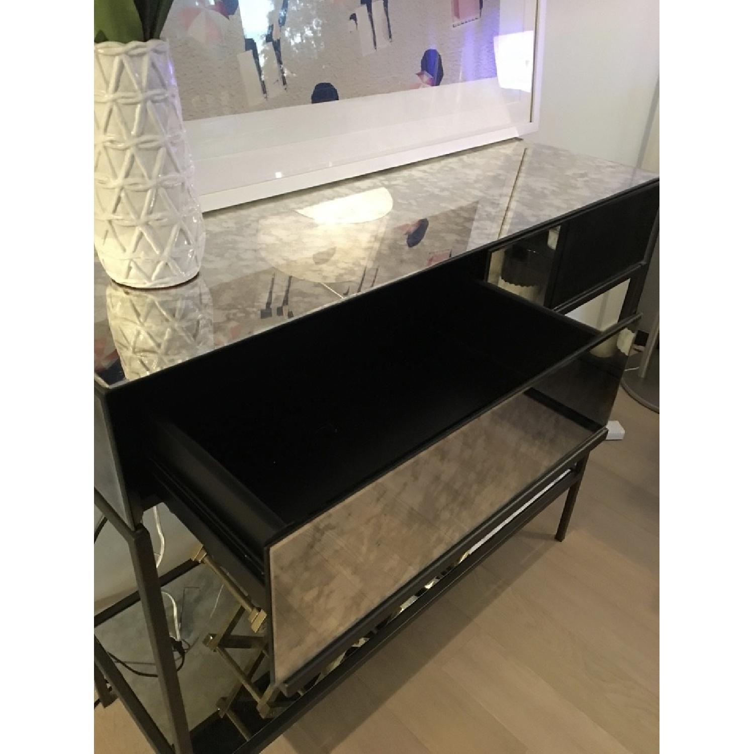 West Elm Mirrored Console Table - image-3