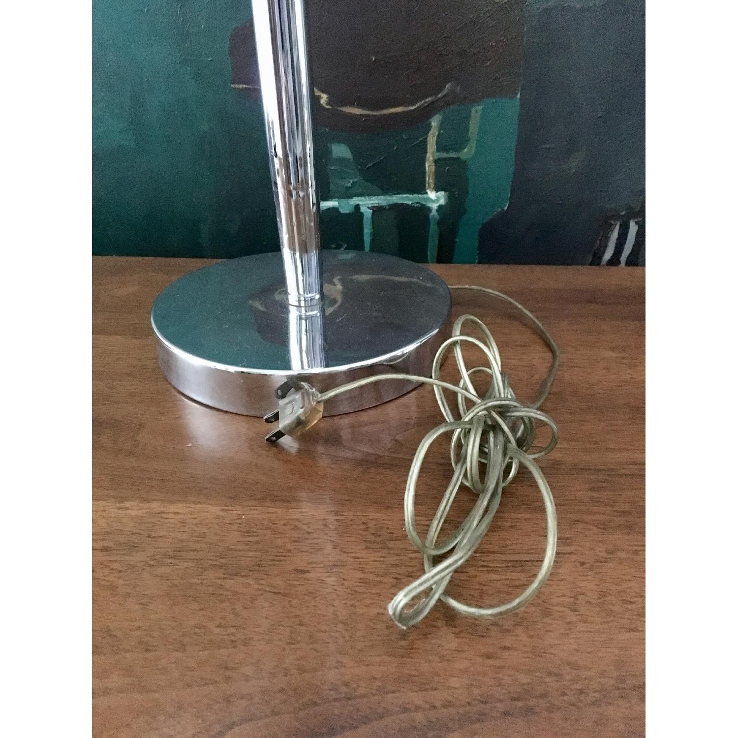 Mid Century Chrome Waterfall 5 Globe Lamp - image-8