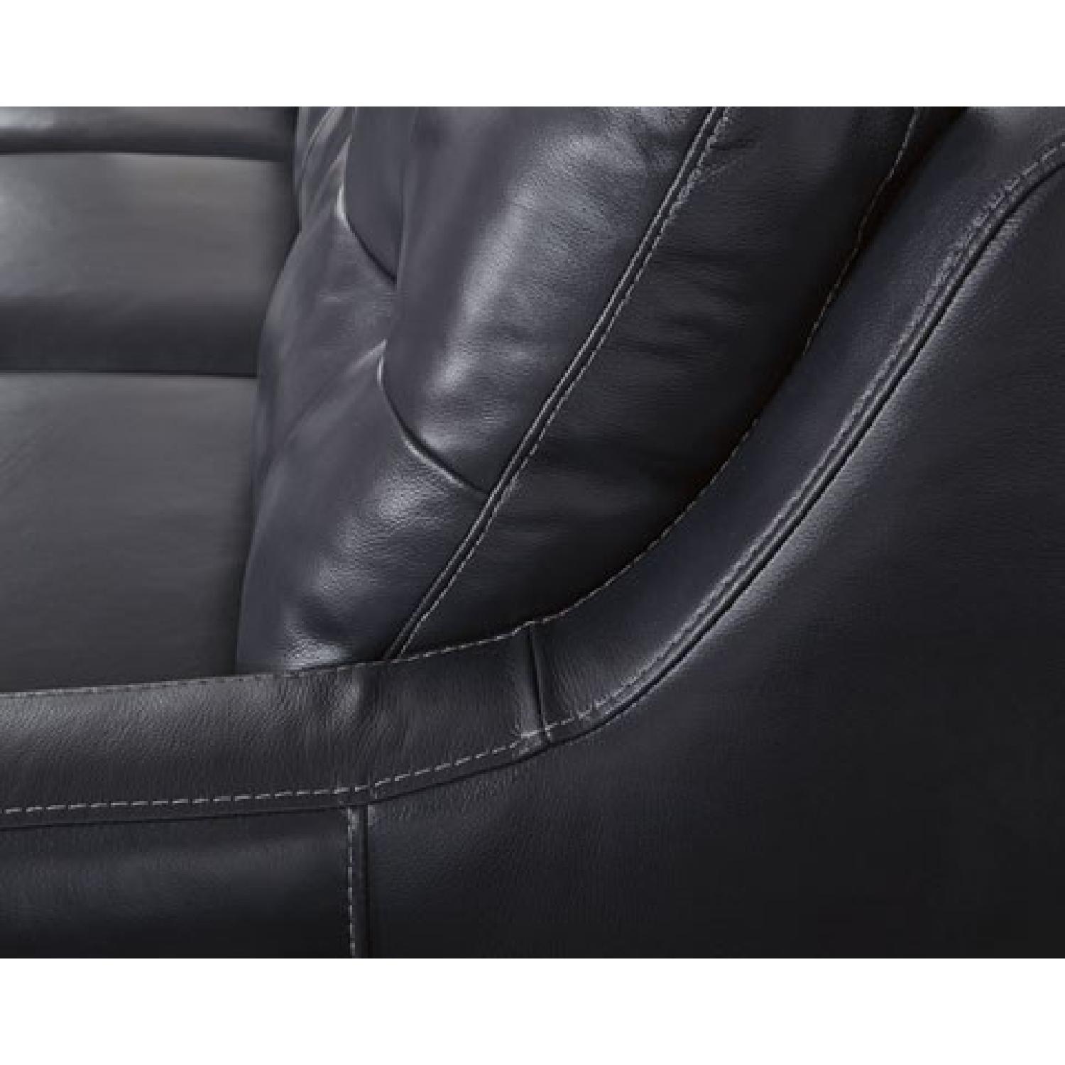 Ashley's O'kean Navy Sofa - image-3
