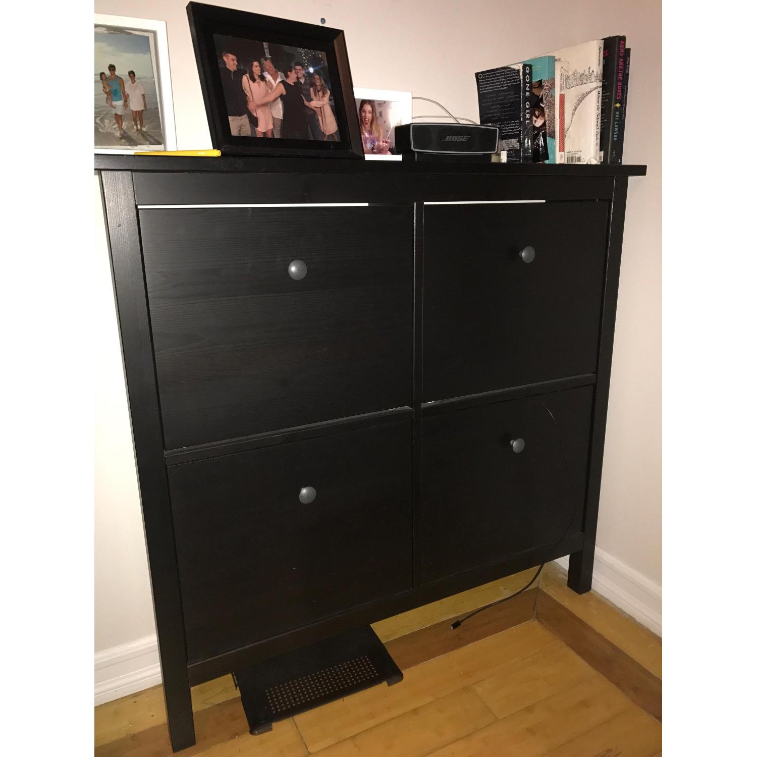 Ikea Hemnes Shoe Cabinet w/ 4 Compartments - image-1