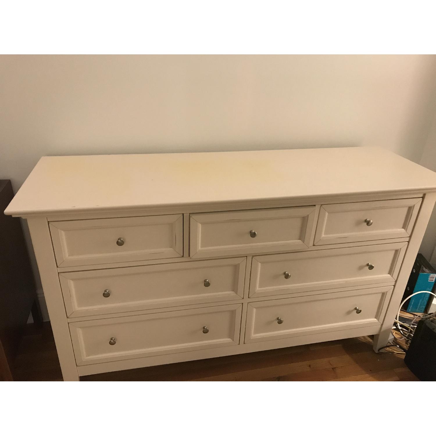 Macy's White 7-Drawer Dresser - image-2