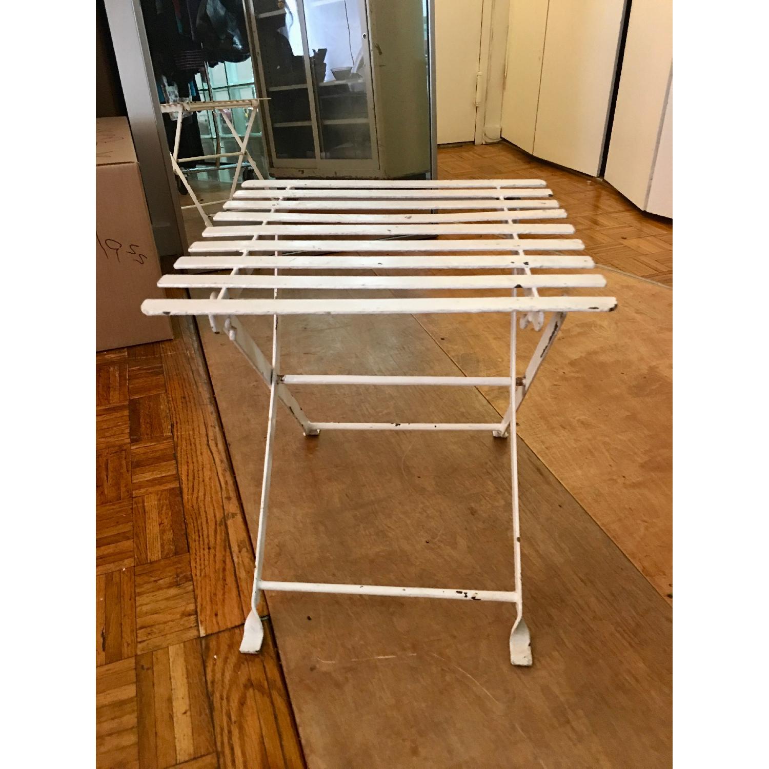 Industrial Modern Metal Side Table - image-2