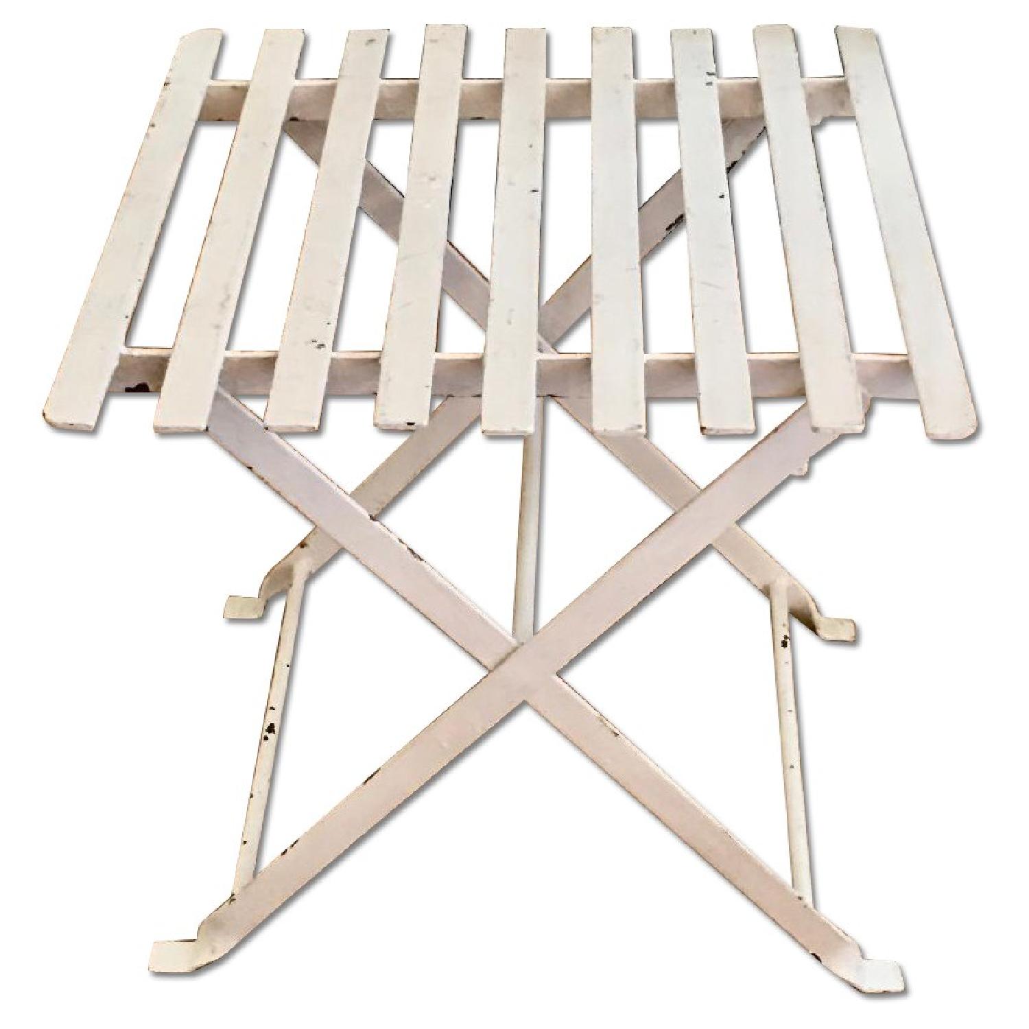Industrial Modern Metal Side Table - image-0