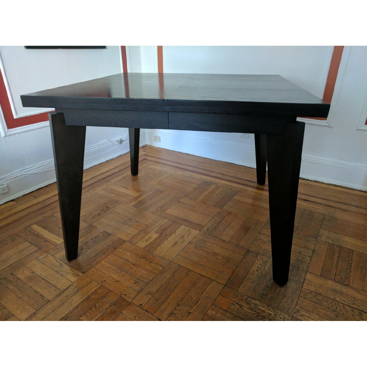 West Elm Square Dining Table w/ Expansion Leaves - image-1