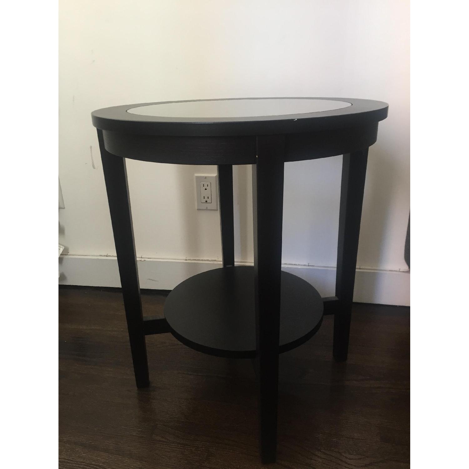 Ikea Malmsta Side Table in Black-Brown - image-1