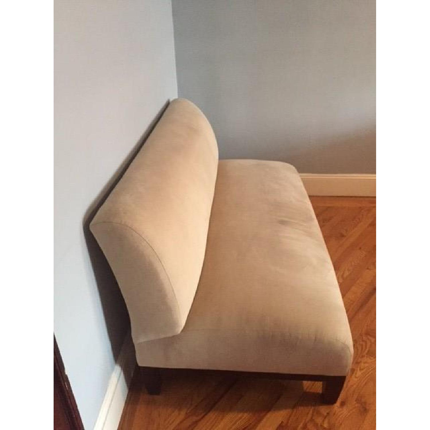 Room & Board Armless Sofa in Honey Color - image-2