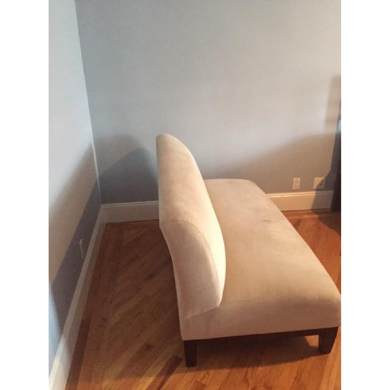 Room & Board Armless Sofa in Honey Color - image-8