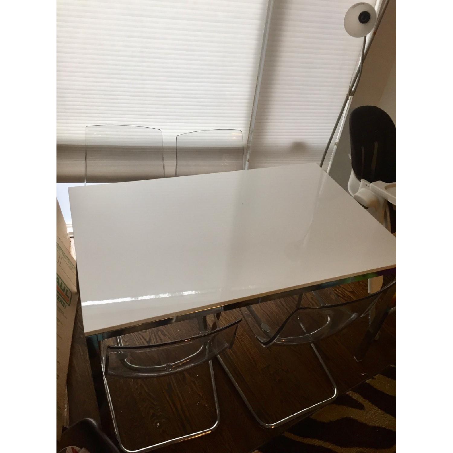 Ikea Torsby Modern Dining Table w/ 4 Chairs - image-3