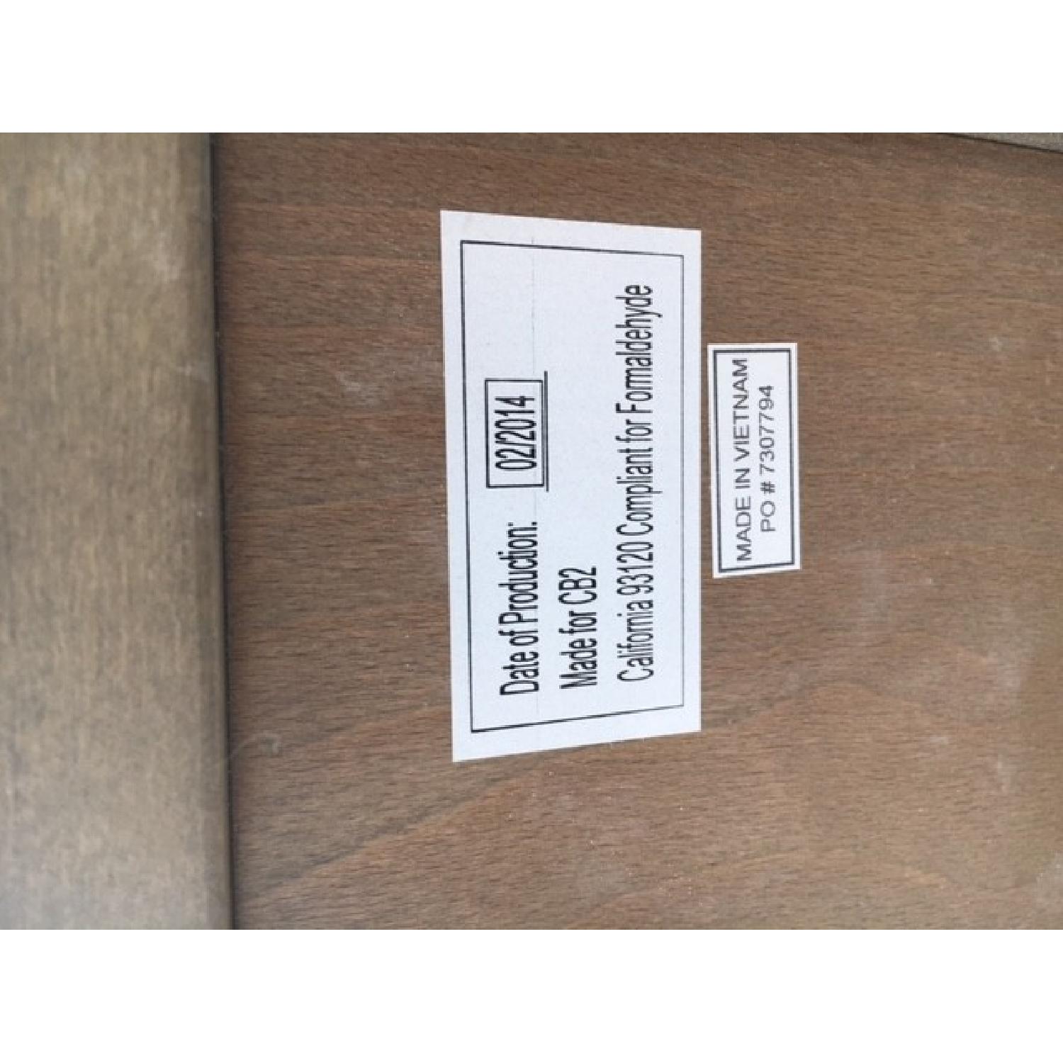 CB2 Swig Bar Cabinet in Charcoal - image-5