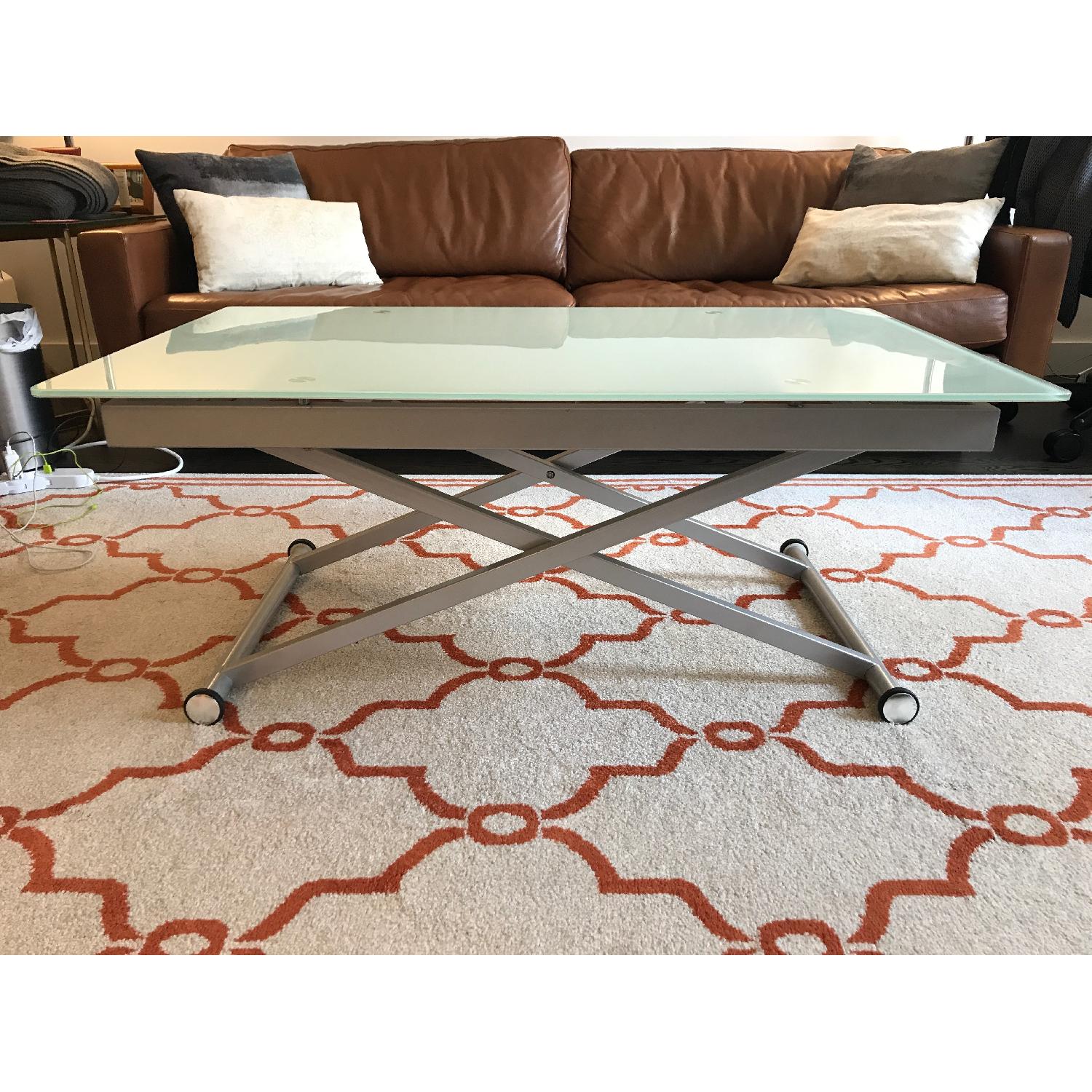 Adjustable Height Coffee/Dining Table - image-1