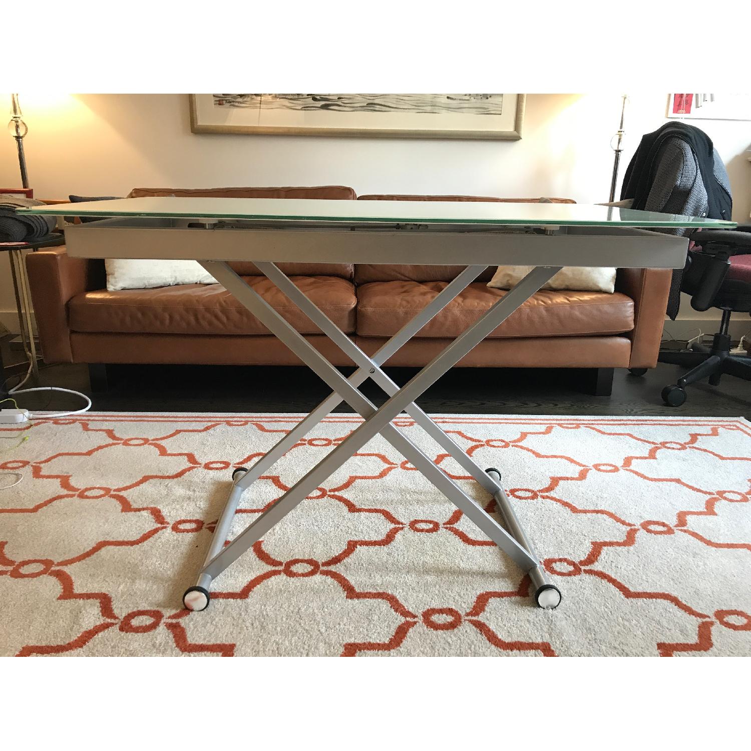 Adjustable Height Coffee/Dining Table - image-3