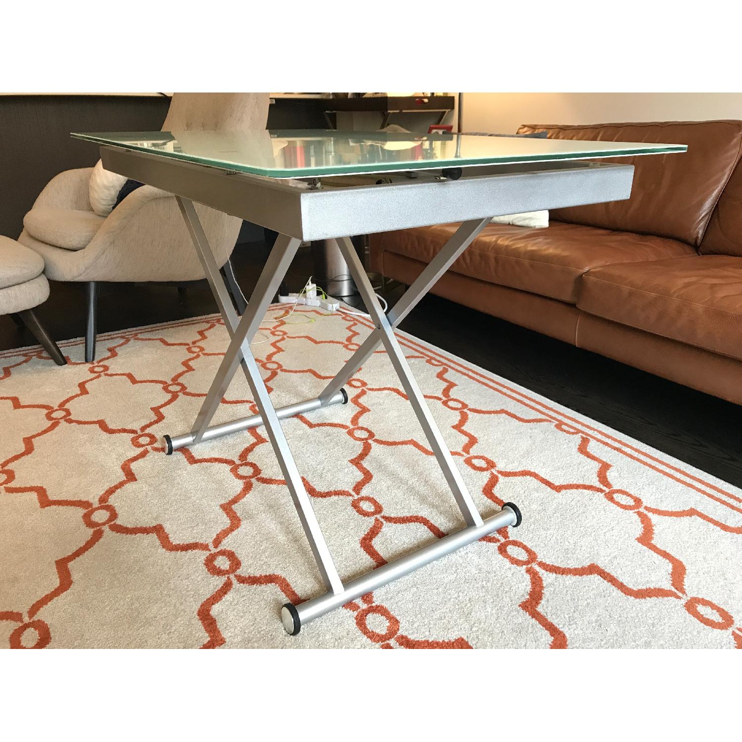 Adjustable Height Coffee/Dining Table - image-4