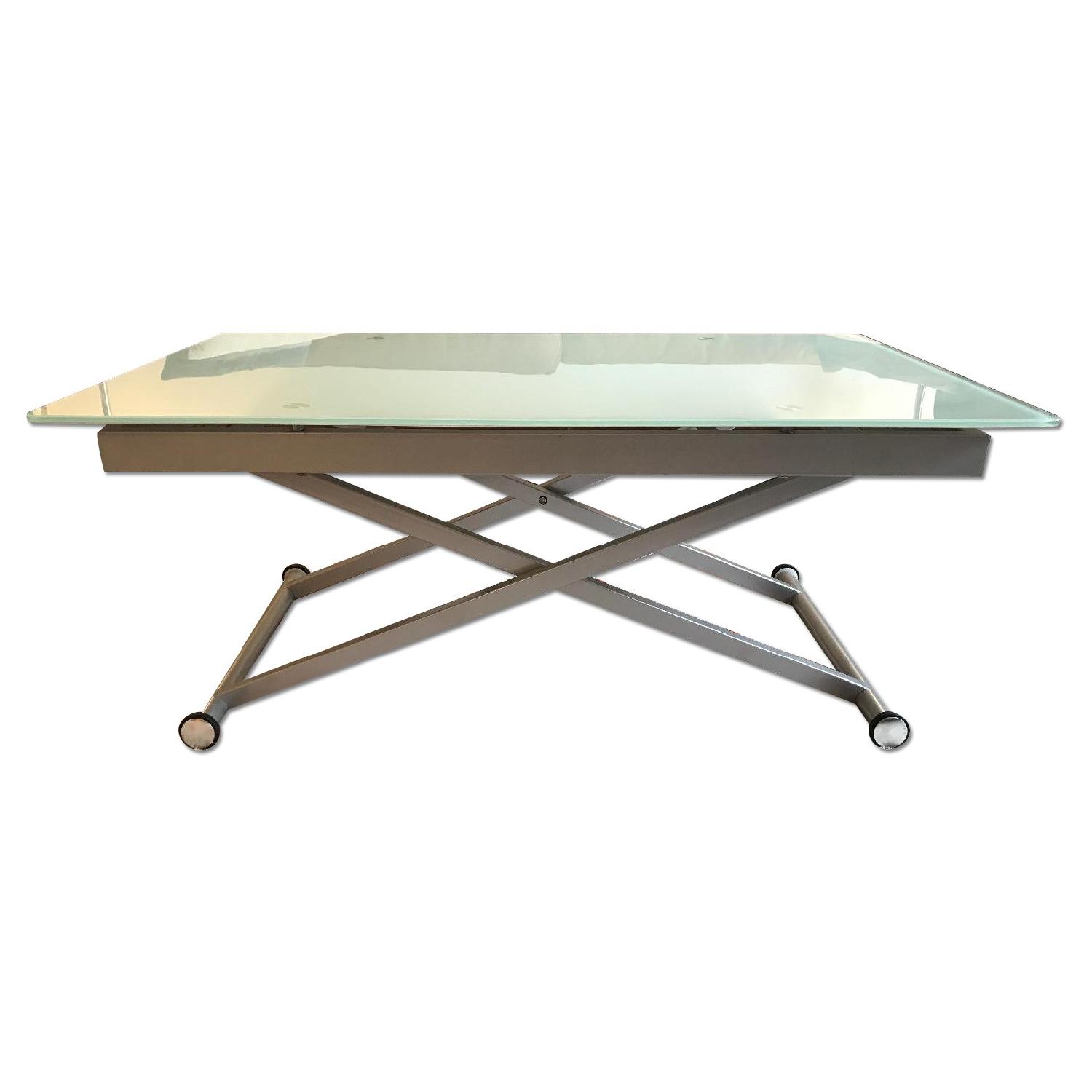 Adjustable Height Coffee/Dining Table - image-0
