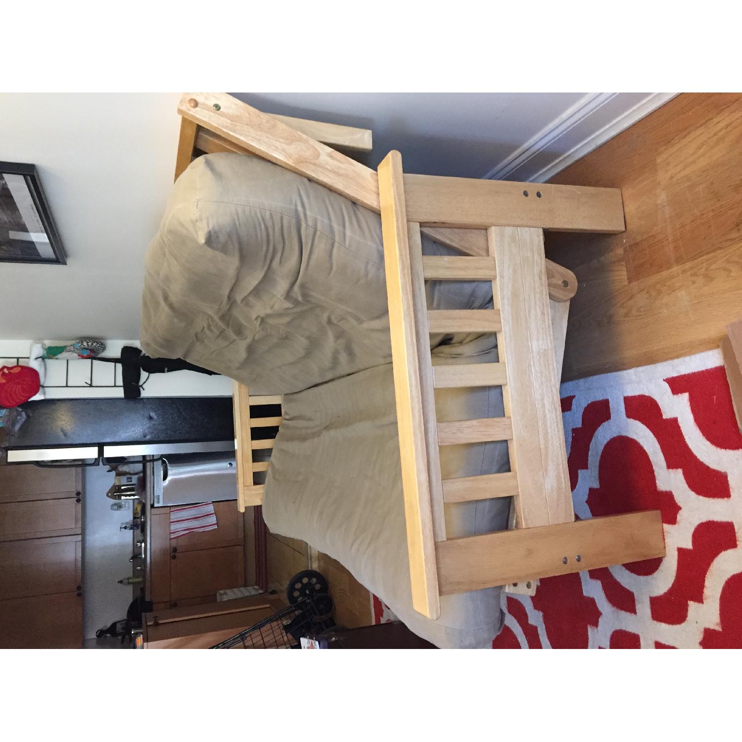 Wood Frame Futon - image-1