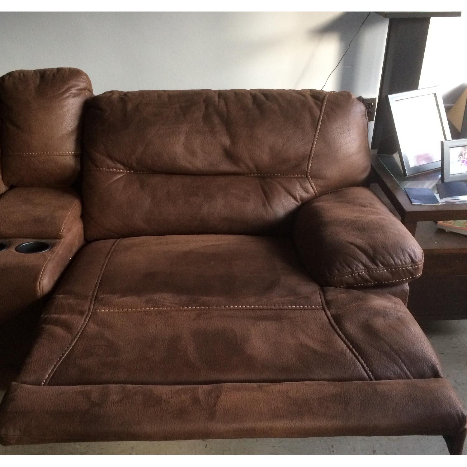 Bob's Pacifica Reclining 4 Piece Sectional Sofa - image-4