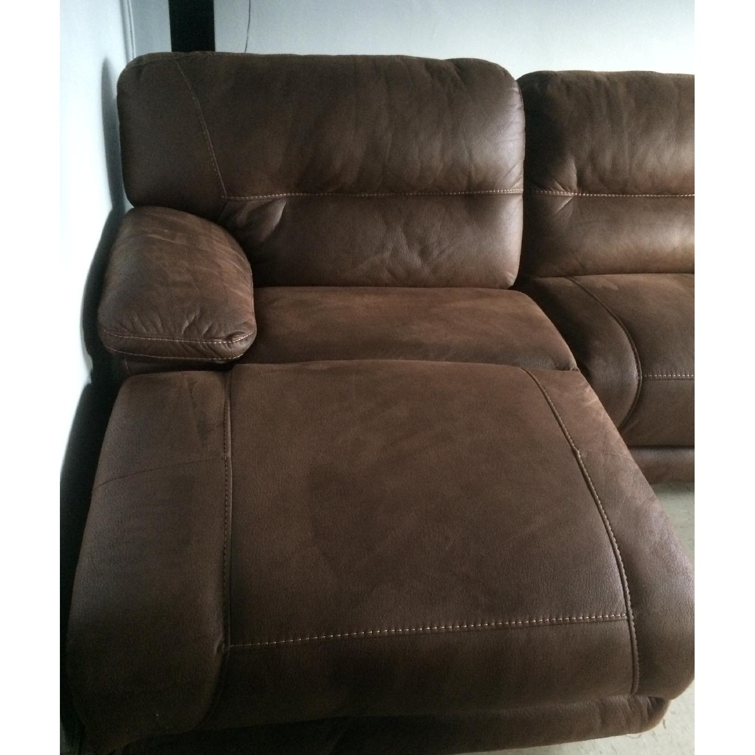 Bob's Pacifica Reclining 4 Piece Sectional Sofa - image-6