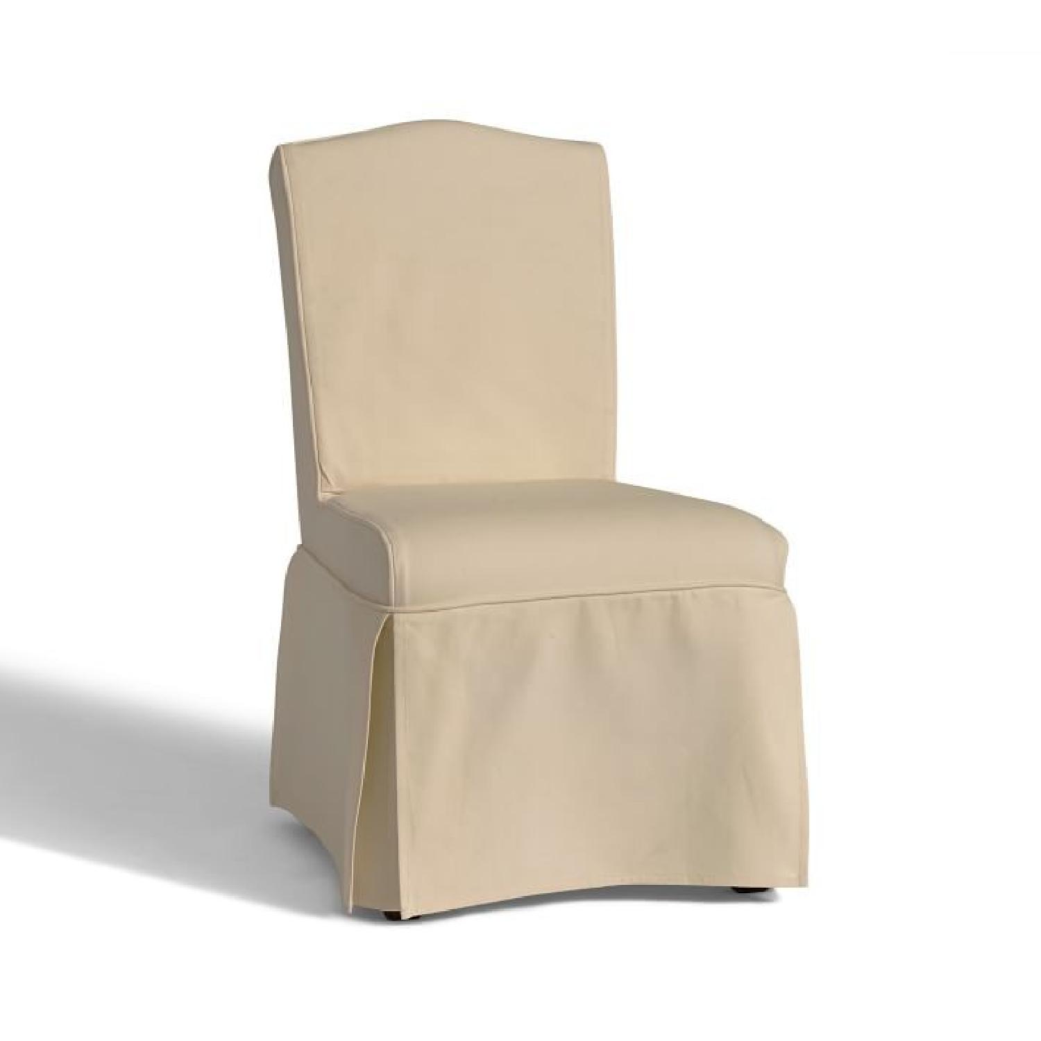 Pottery Barn Ryden Slipcovered Desk Chair - image-3