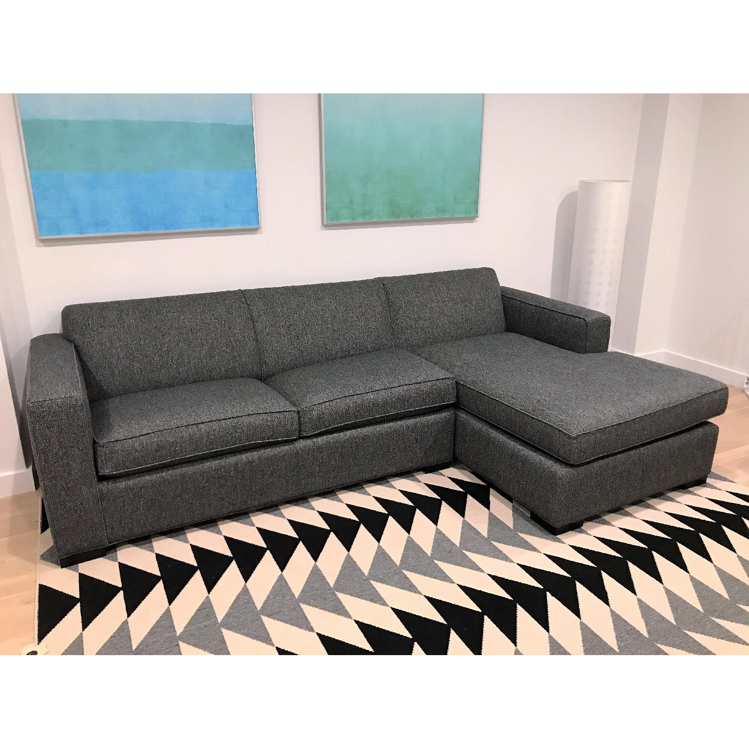 Room & Board Full Sleeper Sofa w/ Right-Arm Chaise - image-1