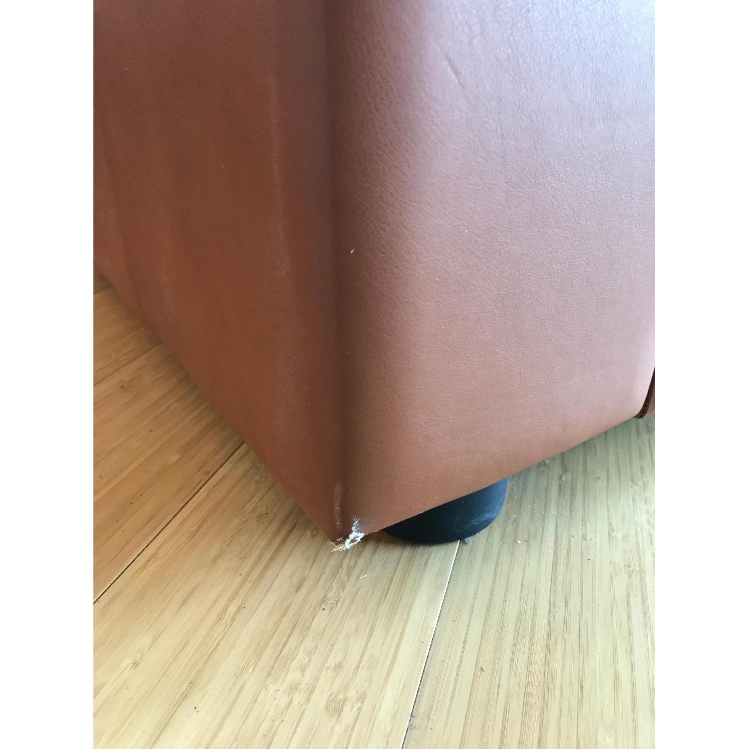 Natuzzi Leather Sofa Bed - image-9