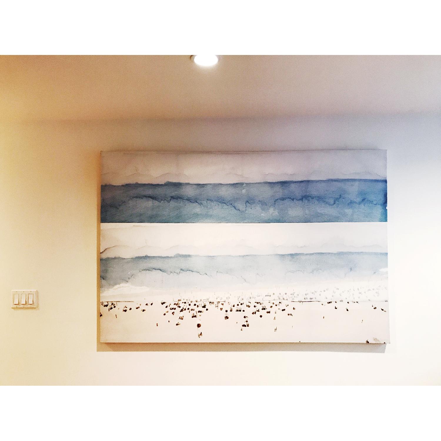 Parvez Taj Large Art Piece - Abstract Ocean Scene - image-2