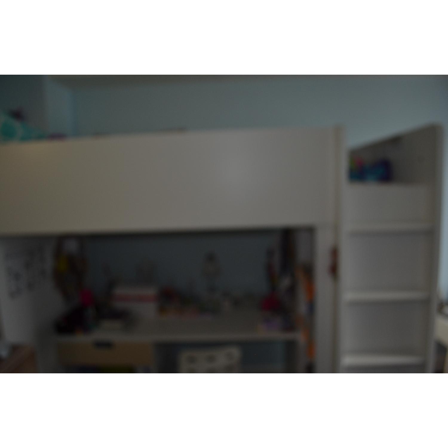 Ikea Stuva Children's Loft Bed & Desk Chair - image-1