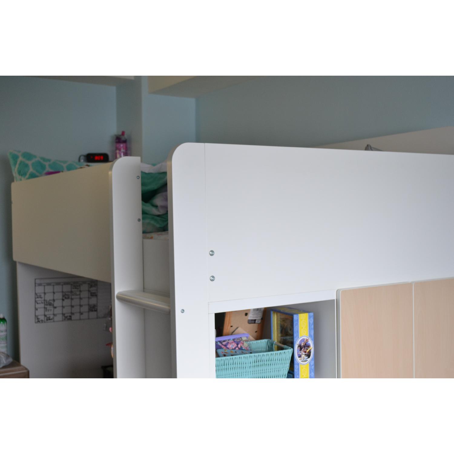 Ikea Stuva Children's Loft Bed & Desk Chair - image-3