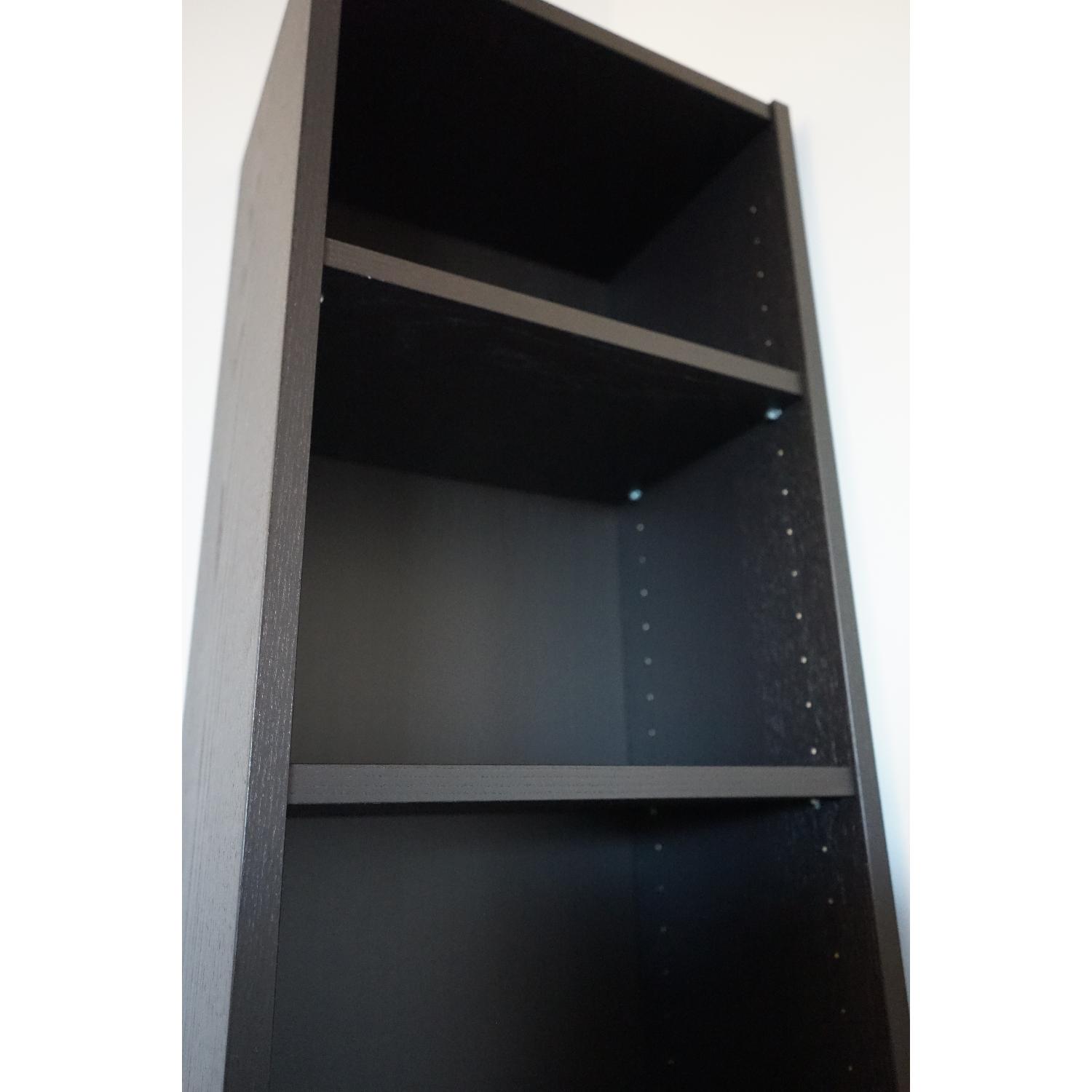 Ikea Billy Black Bookcase AptDeco