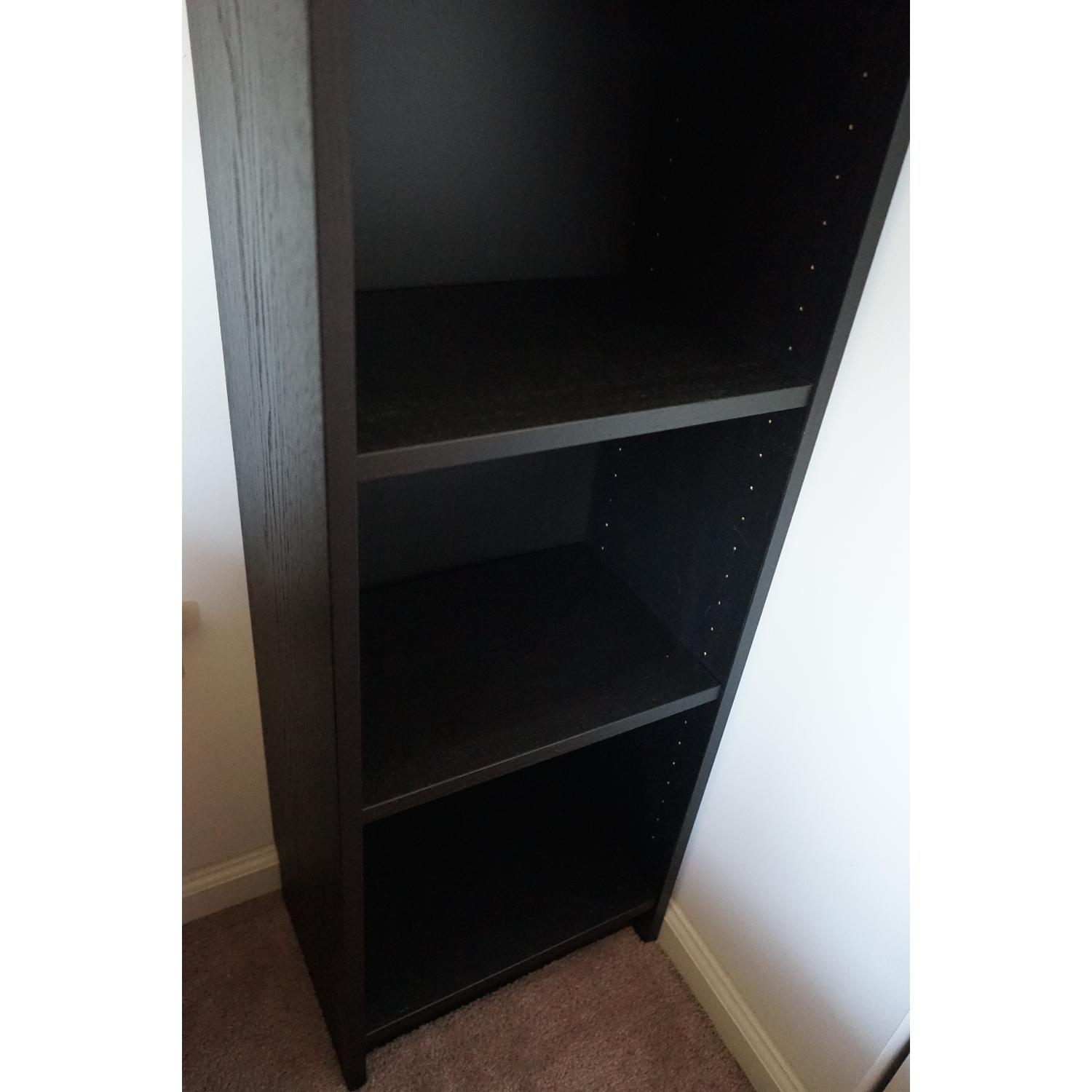 Ikea Billy Black Bookcase AptDeco