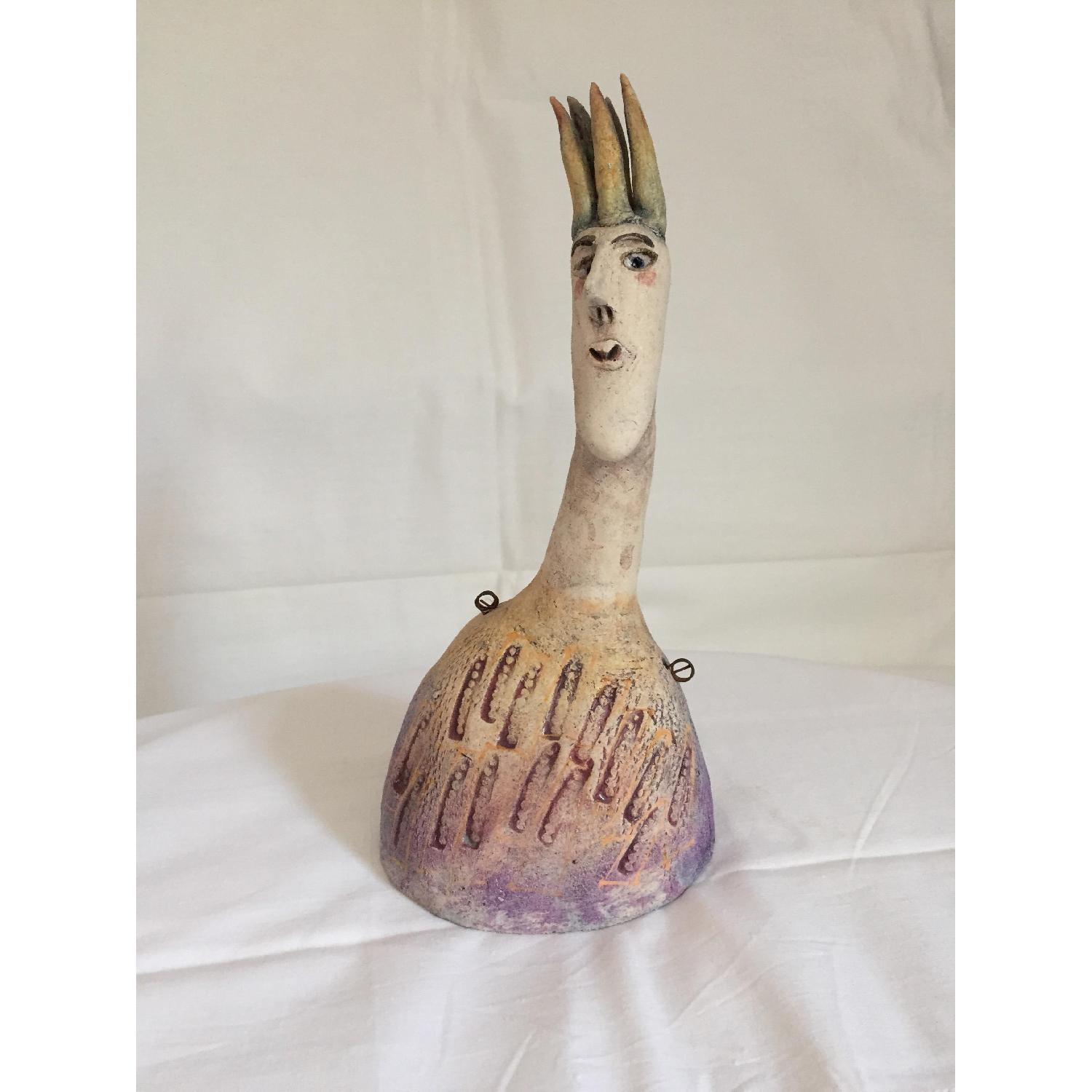 Czech Crowned Prince Ceramic Bell - image-1