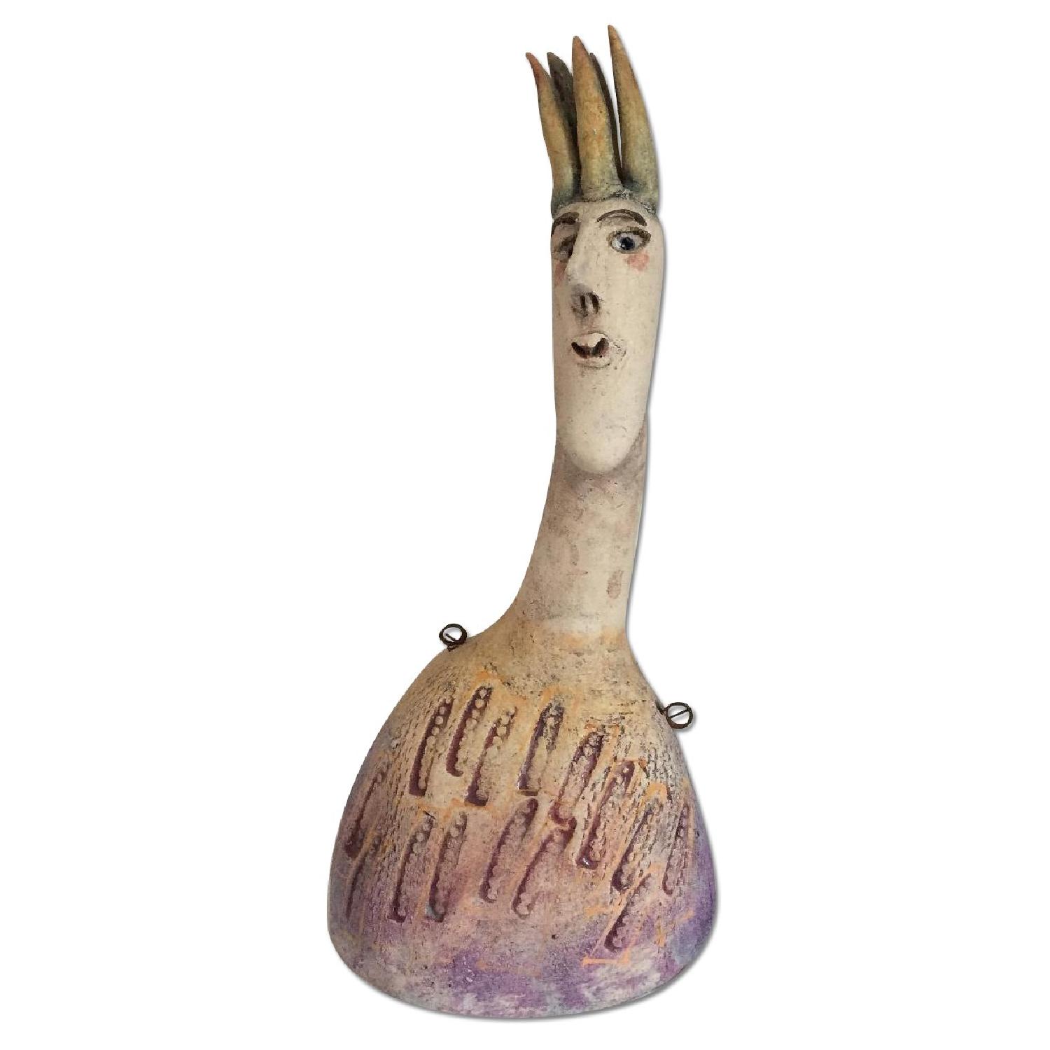 Czech Crowned Prince Ceramic Bell - image-0