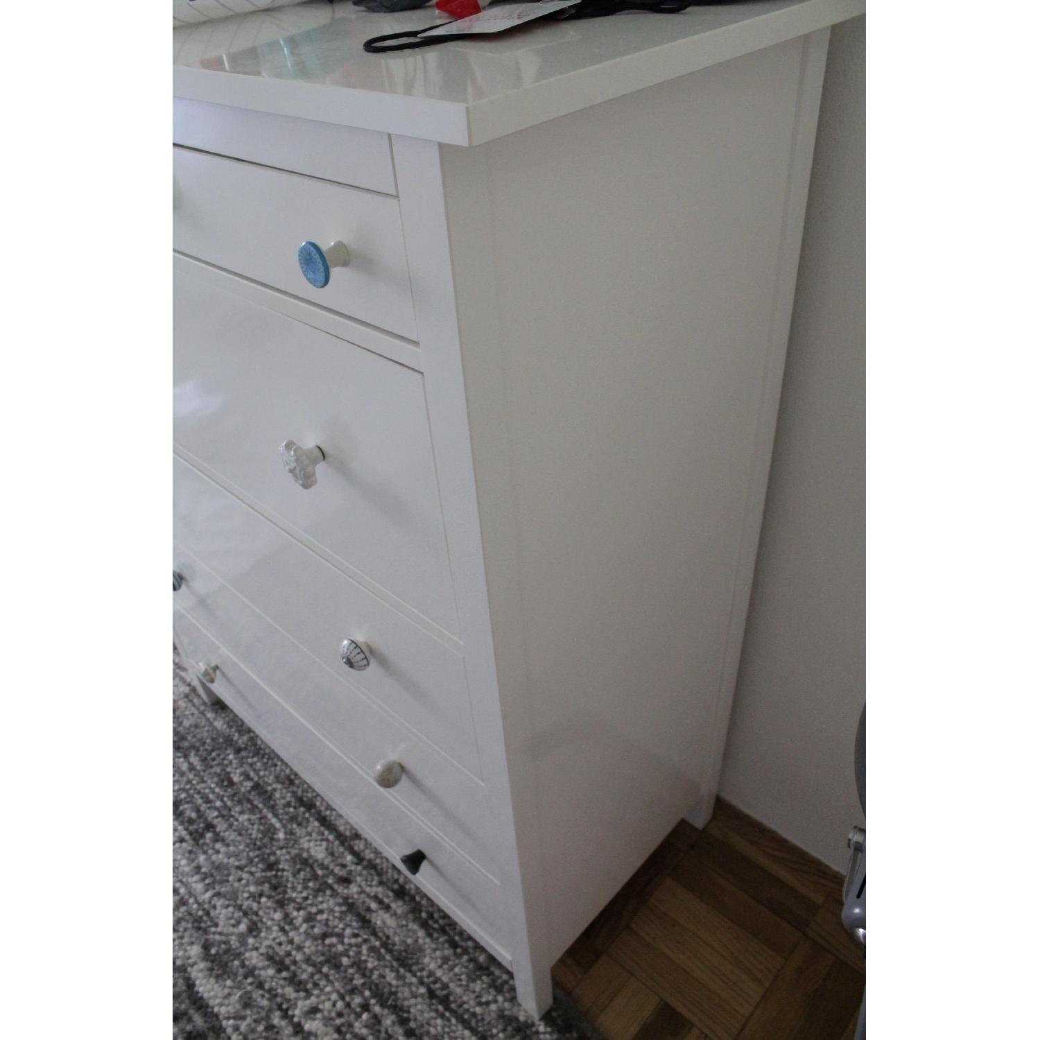 Ikea 6Drawer Chest in White AptDeco
