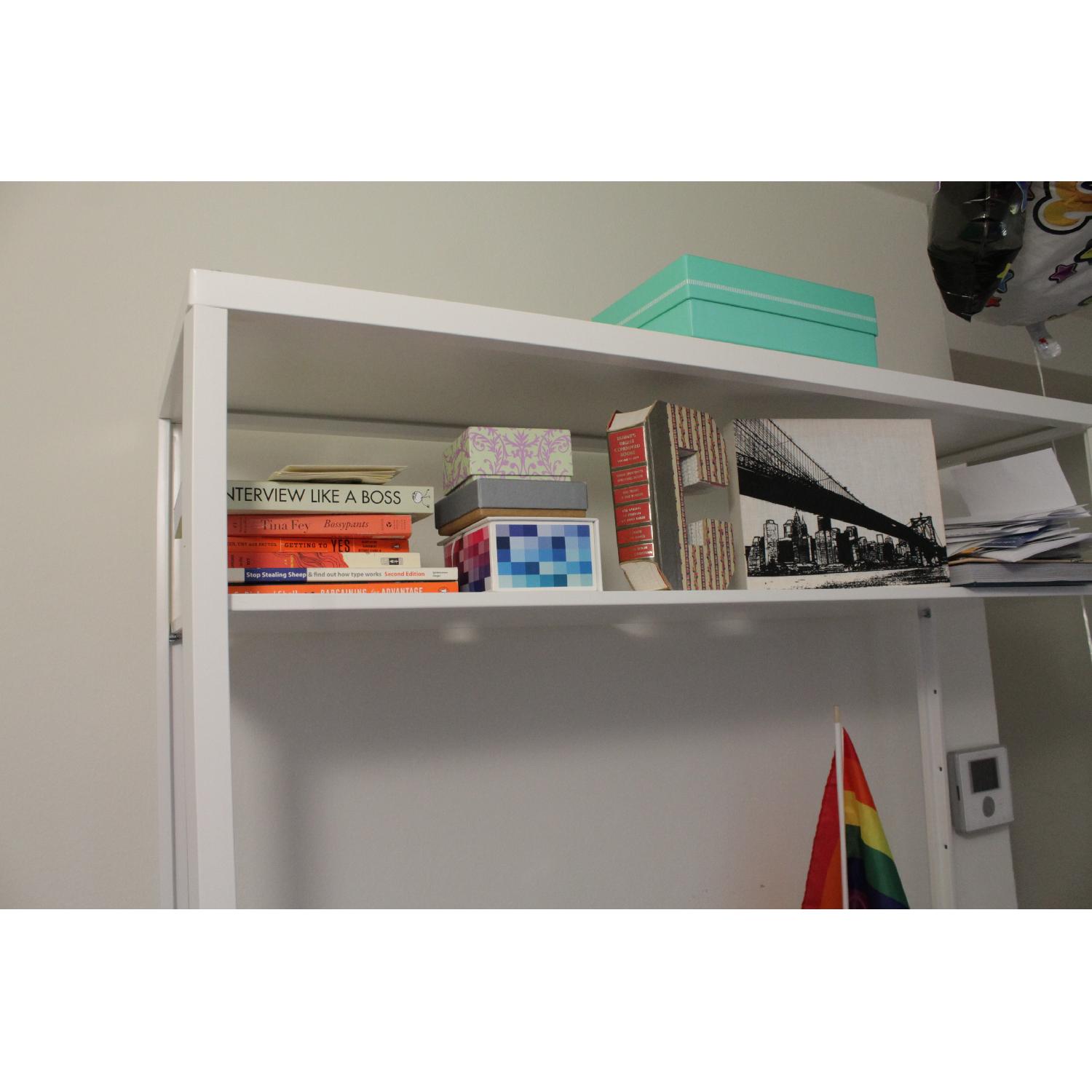 Ikea Fjalkinge Shelf Unit in White - image-5
