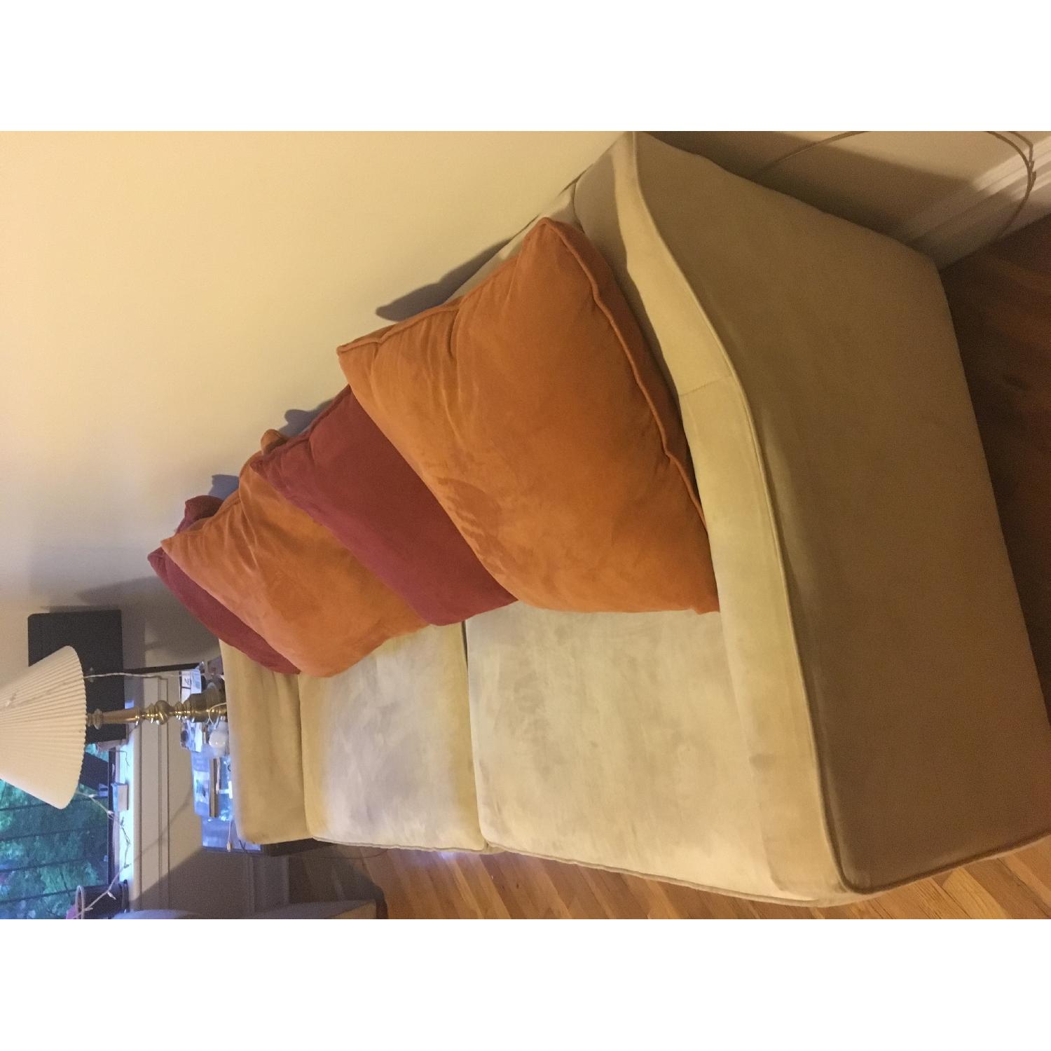 Cream/Beige 3 Seater Sofa - image-3