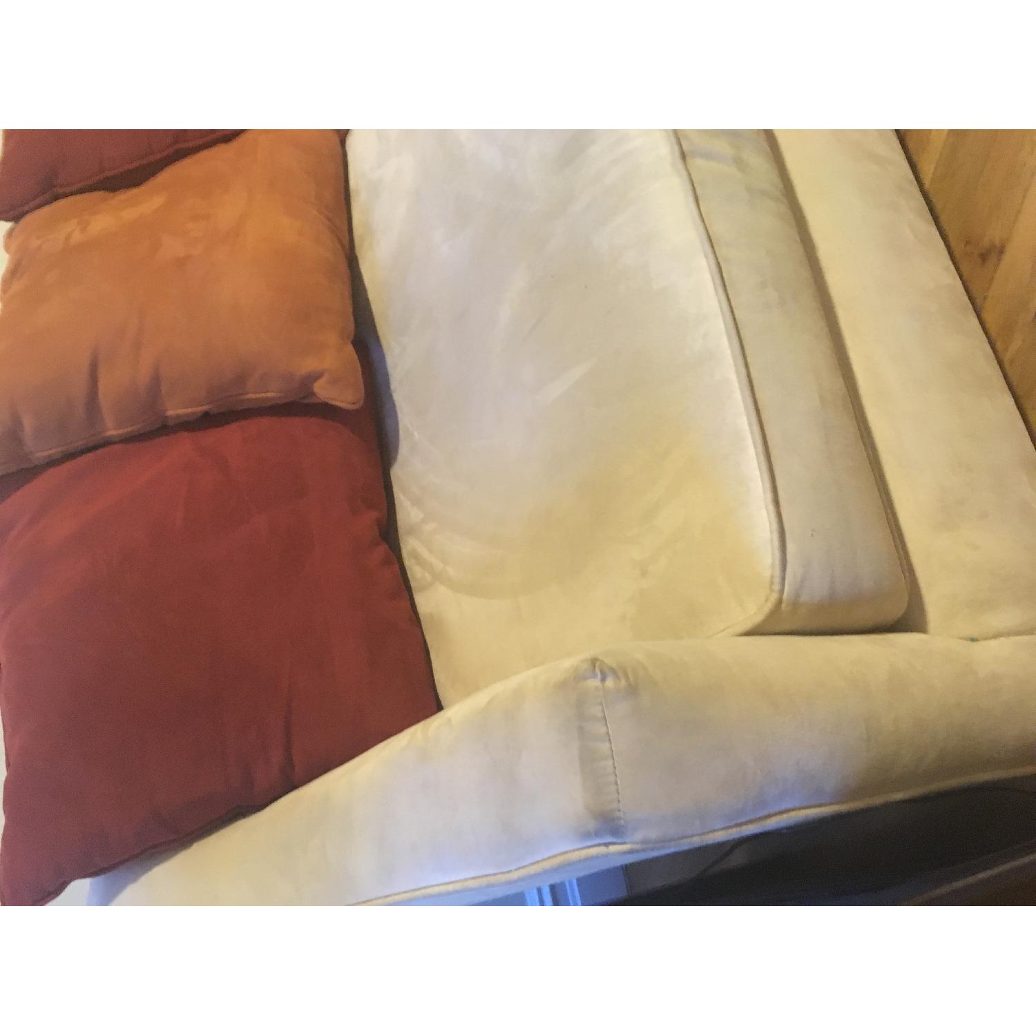 Cream/Beige 3 Seater Sofa - image-5