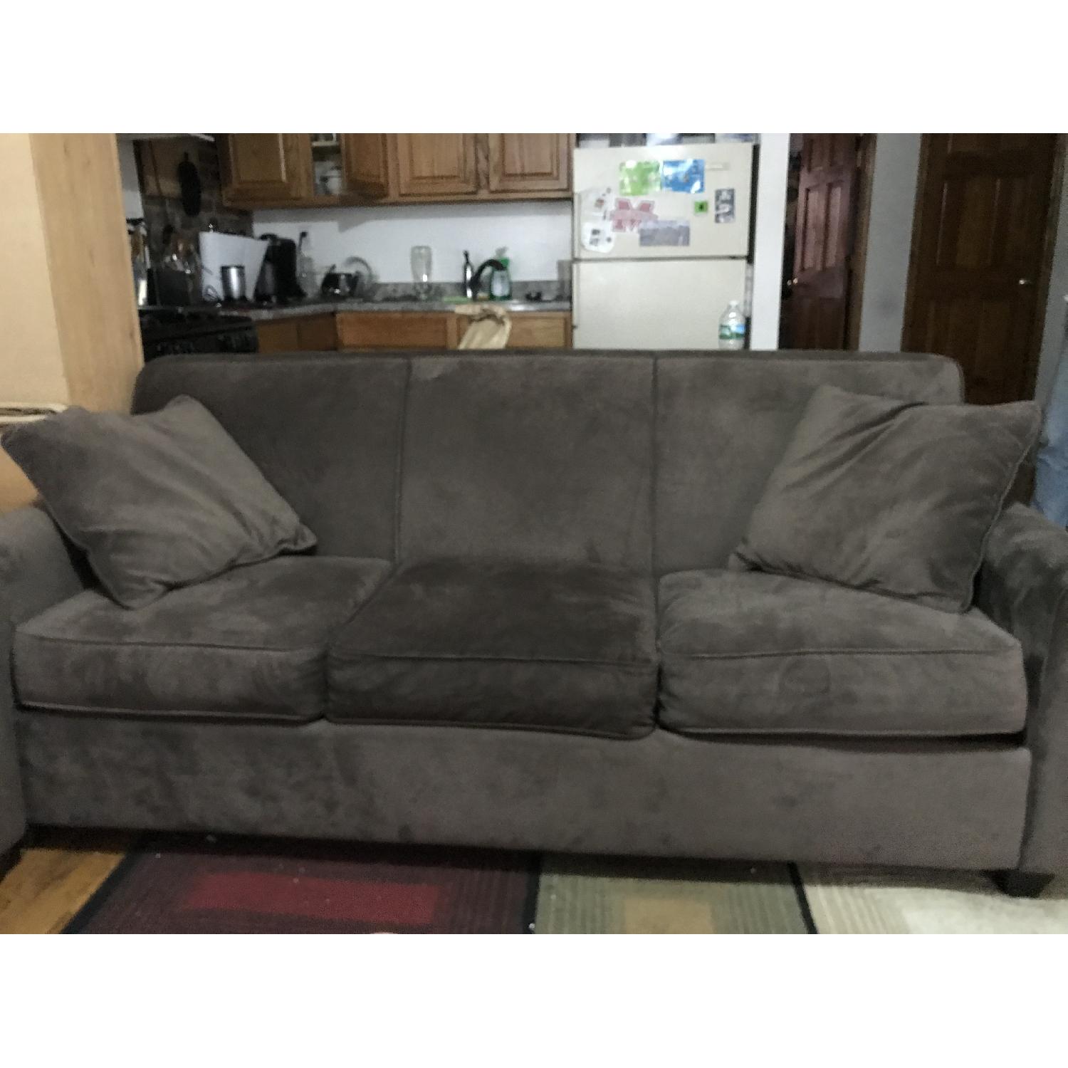 3 Seater Microsuede Couches - image-2