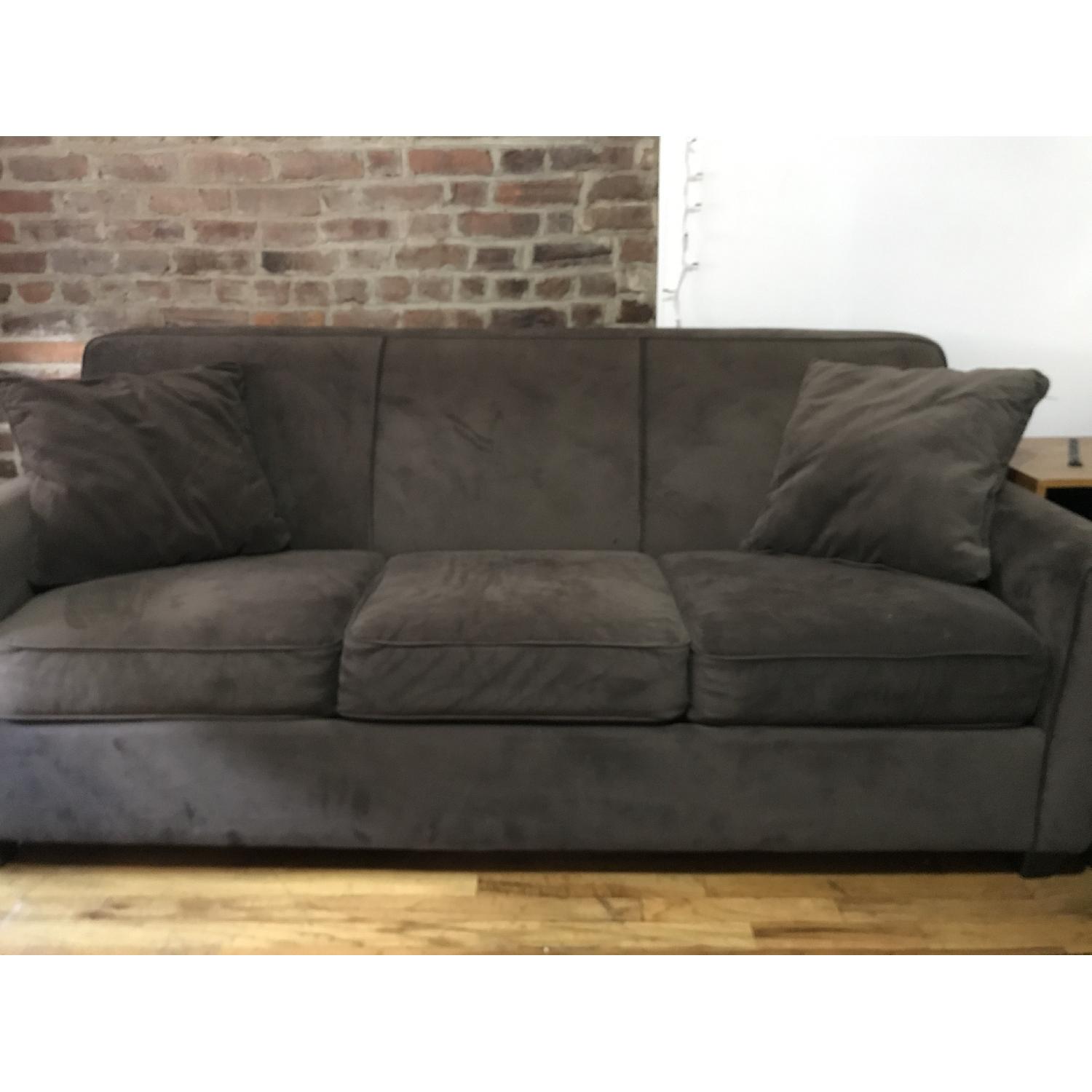 3 Seater Microsuede Couches - image-3