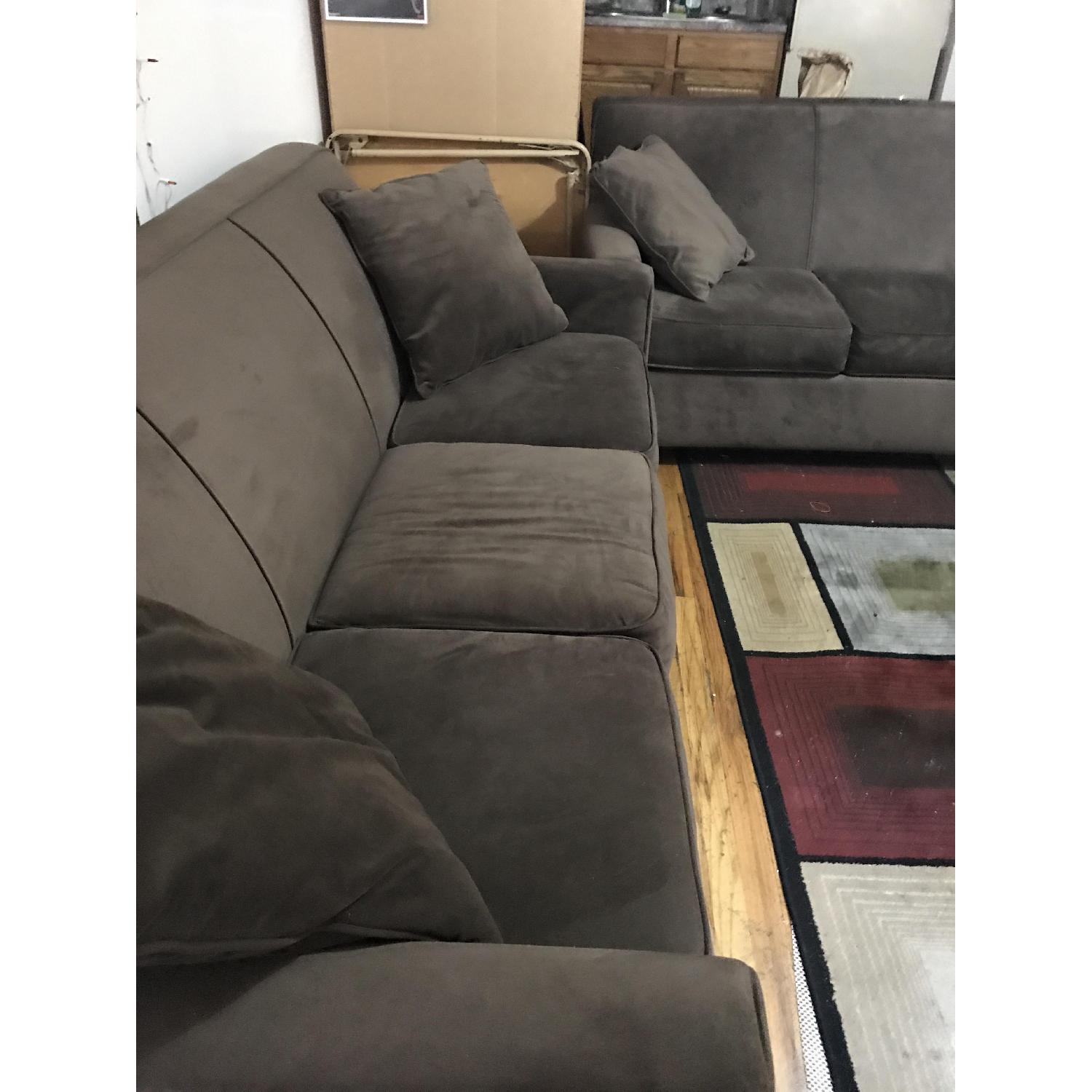 3 Seater Microsuede Couches - image-4